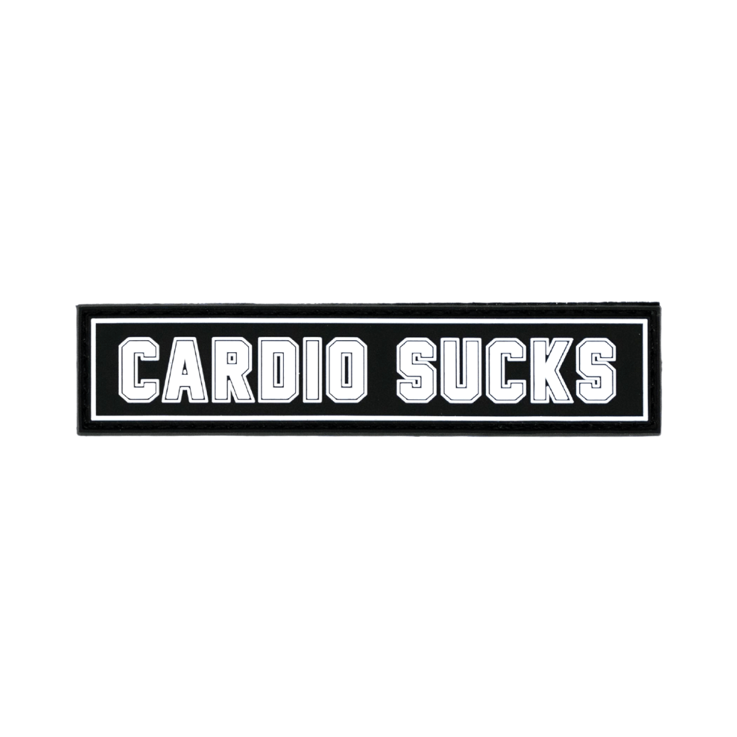 2POOD Cardio Sucks Klett-Patch kaufen - 2POOD Patches - Fitness Onlineshop