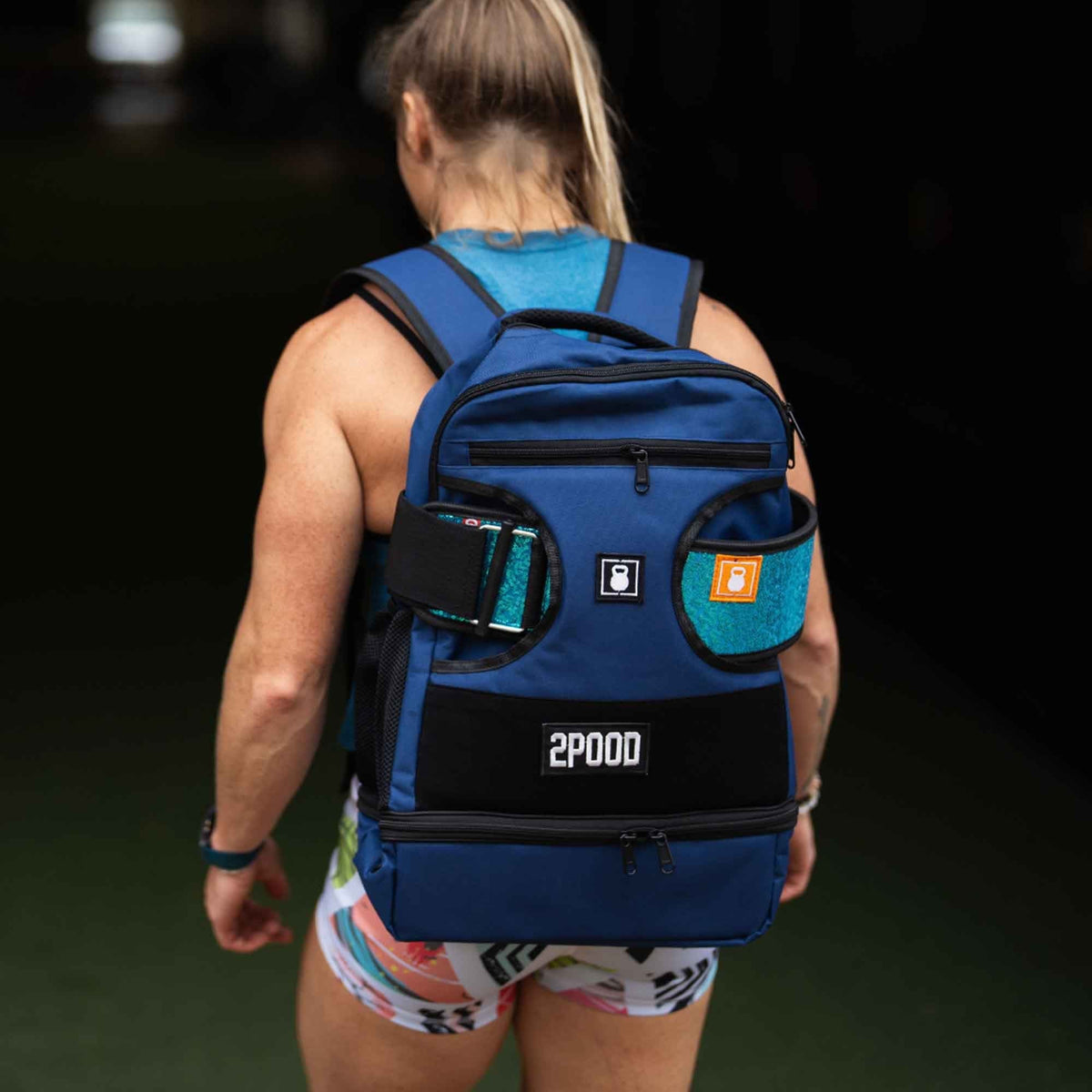 2POOD 2POOD Performance Backpack (Regular) mit Gürtelfach (Auslaufmodell) Blau kaufen bei haghpowered.com