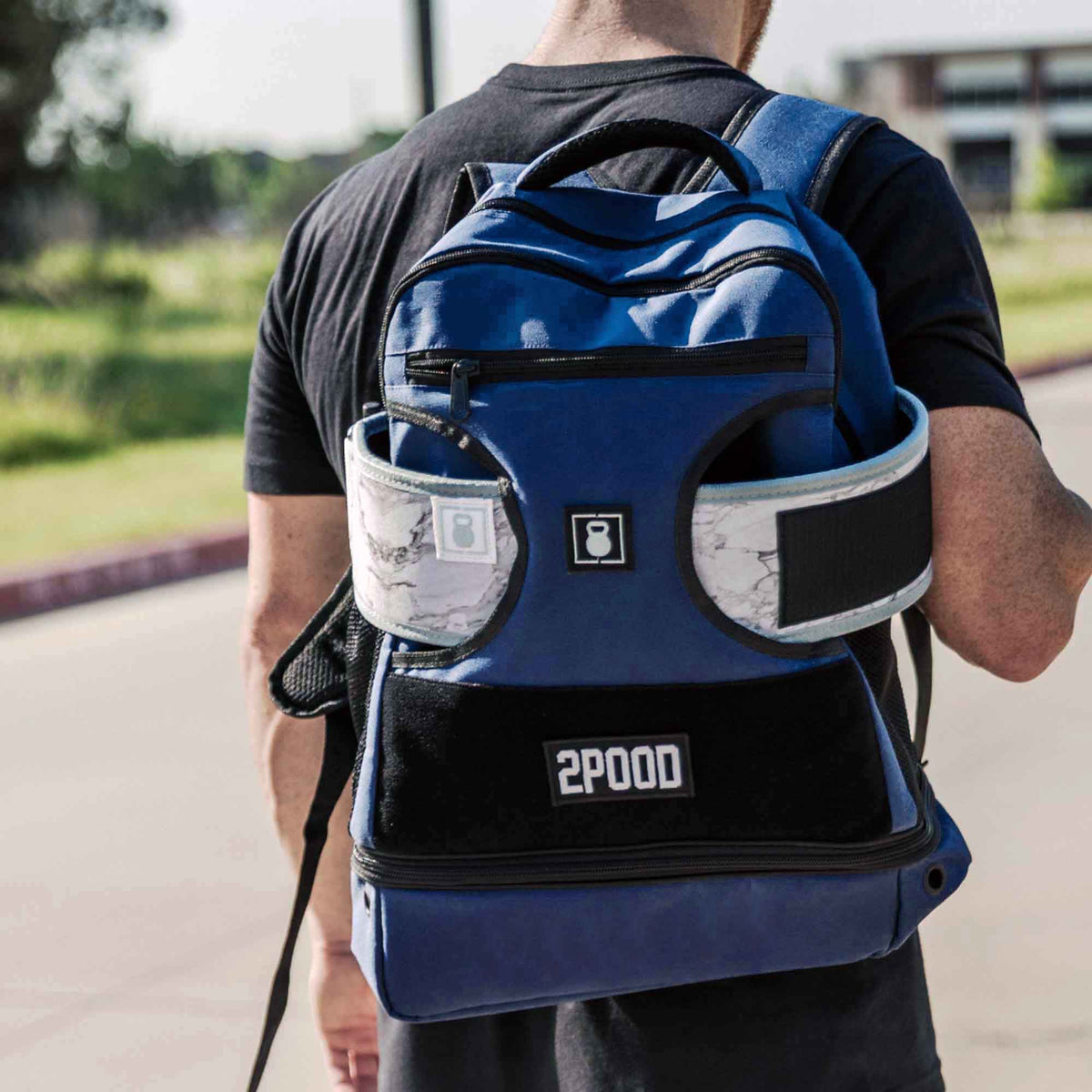 2POOD 2POOD Performance Backpack (Regular) mit Gürtelfach (Auslaufmodell) Blau kaufen bei haghpowered.com
