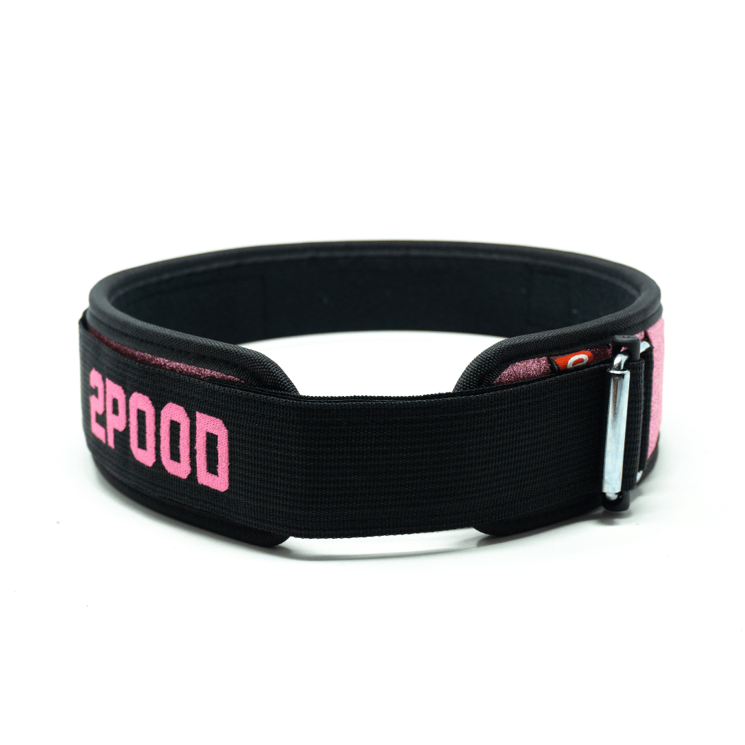 3" Petite Bubblegum Weightlifting Belt kaufen - 2POOD 3 Inch Belt - Fitness Onlineshop