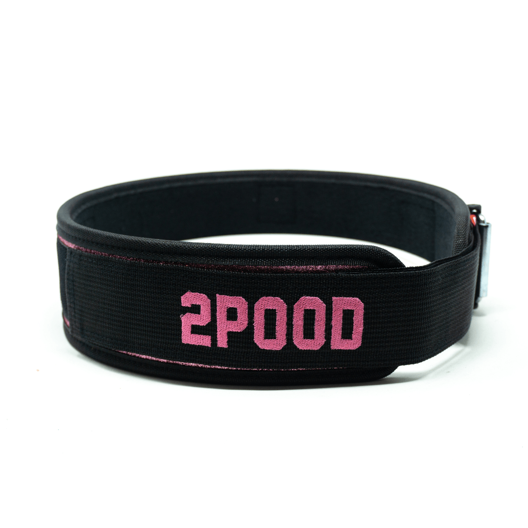 3" Petite Bubblegum Weightlifting Belt kaufen - 2POOD 3 Inch Belt - Fitness Onlineshop