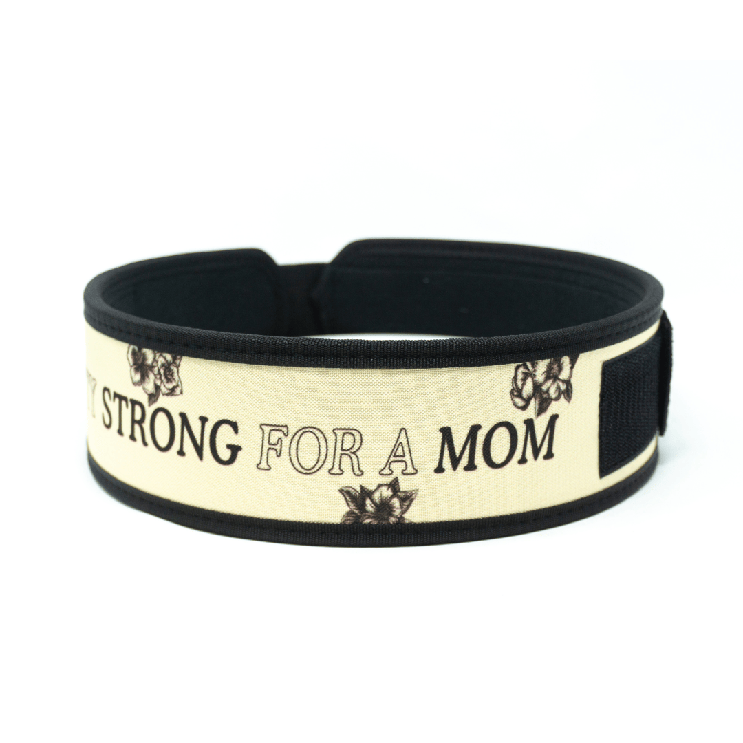 3" Petite Pretty Strong for a Mom by Arielle Loewen Weightlifting Belt kaufen - 2POOD 3 Inch Belt - Fitness Onlineshop