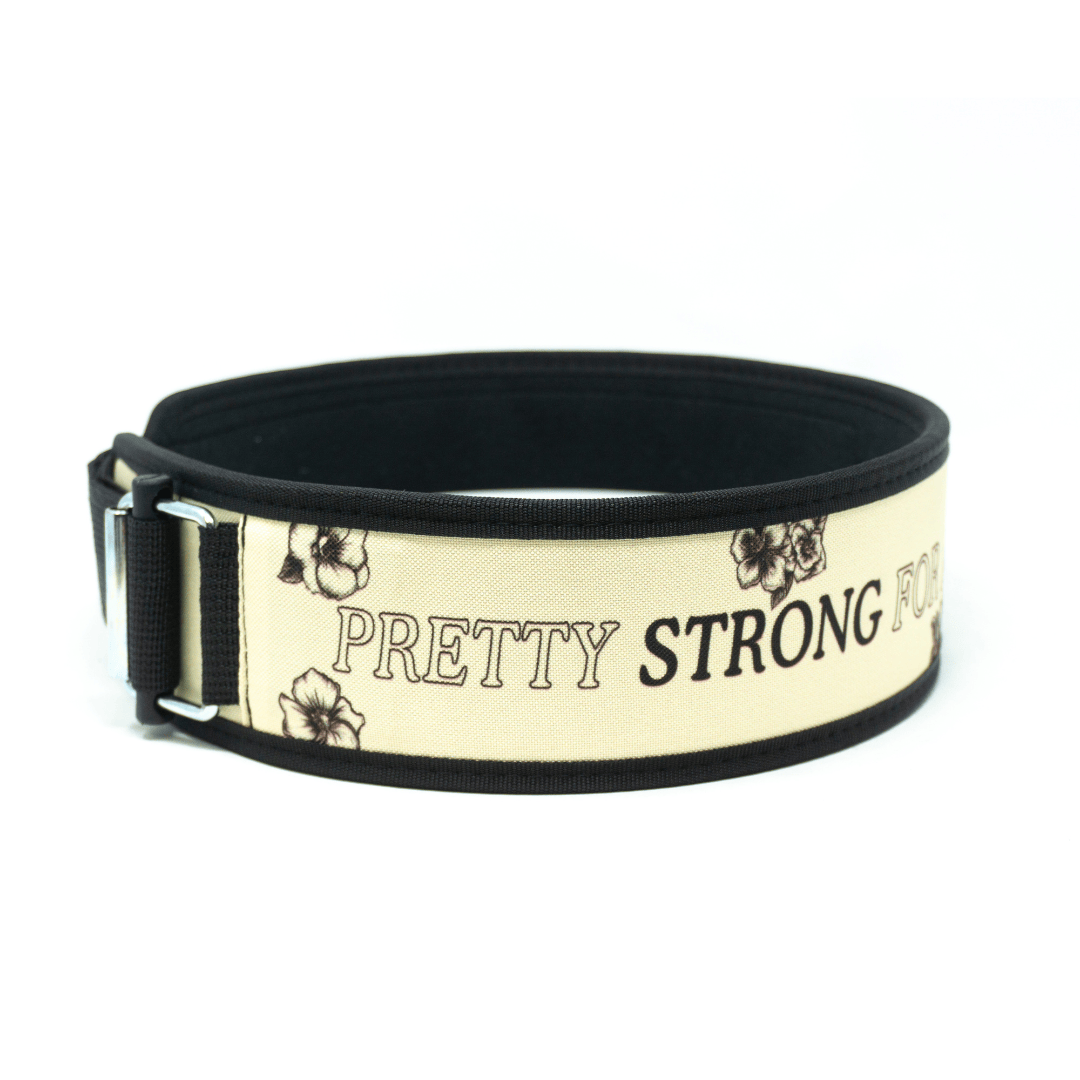 3" Petite Pretty Strong for a Mom by Arielle Loewen Weightlifting Belt kaufen - 2POOD 3 Inch Belt - Fitness Onlineshop