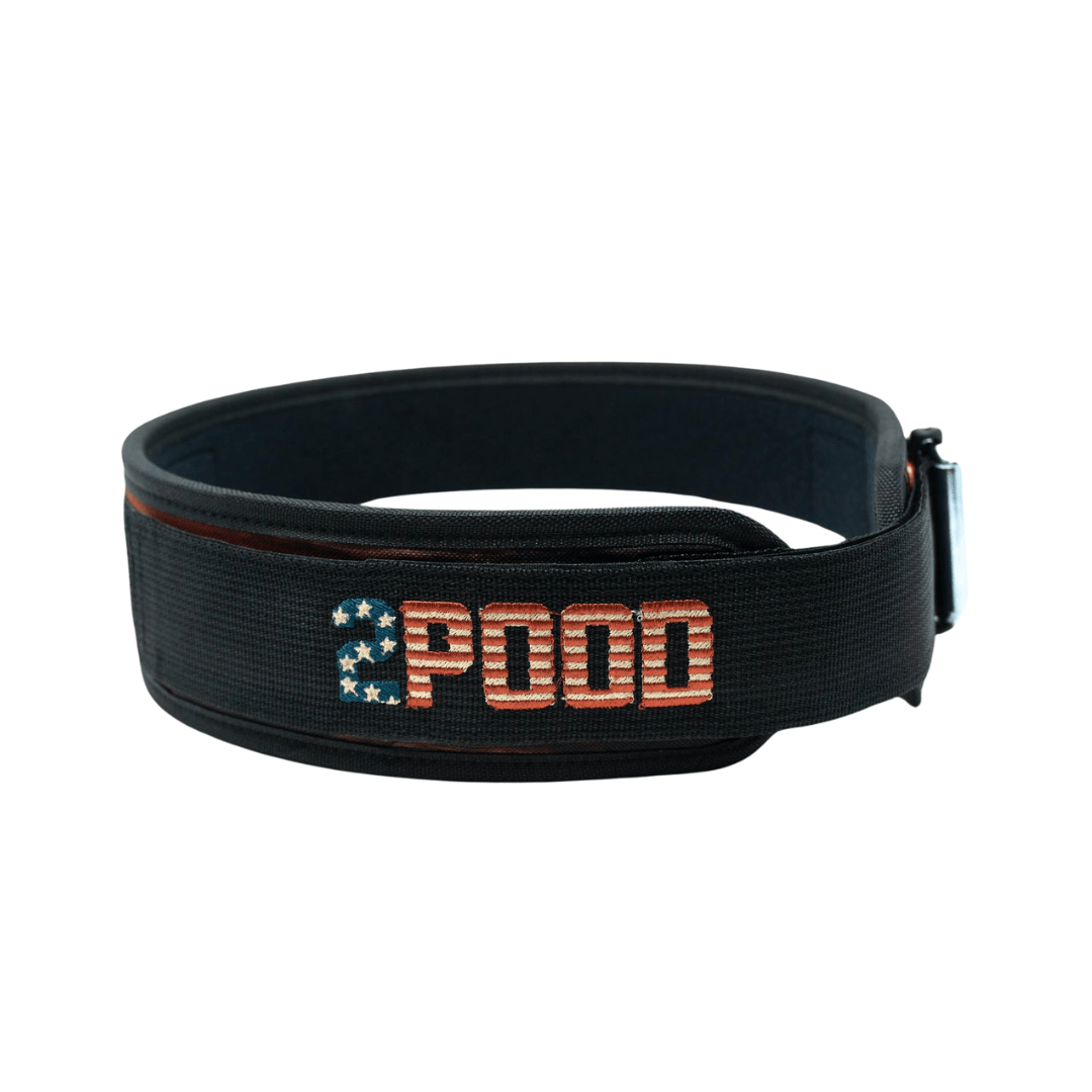 3" Petite Unapologetically American Weightlifting Belt kaufen - 2POOD 3 Inch Belt - Fitness Onlineshop