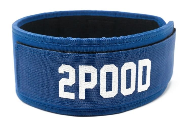 Blue Kilo Straight Weightlifting Belt kaufen - 2POOD Official Lifting Belts of USAW - Fitness Onlineshop
