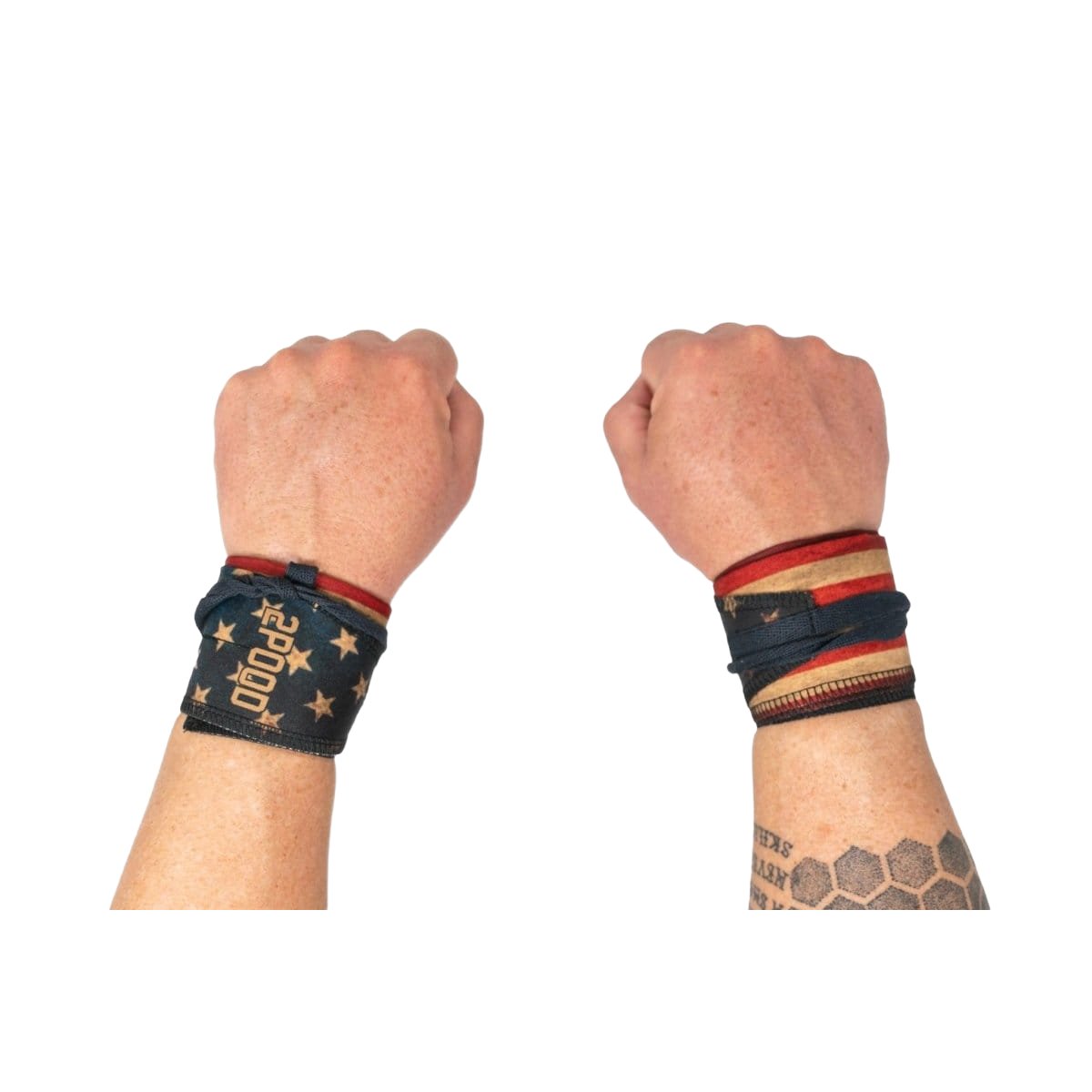 Cloth Wrist Wraps Unapologetically American kaufen - 2POOD Wrist Straps - Fitness Onlineshop