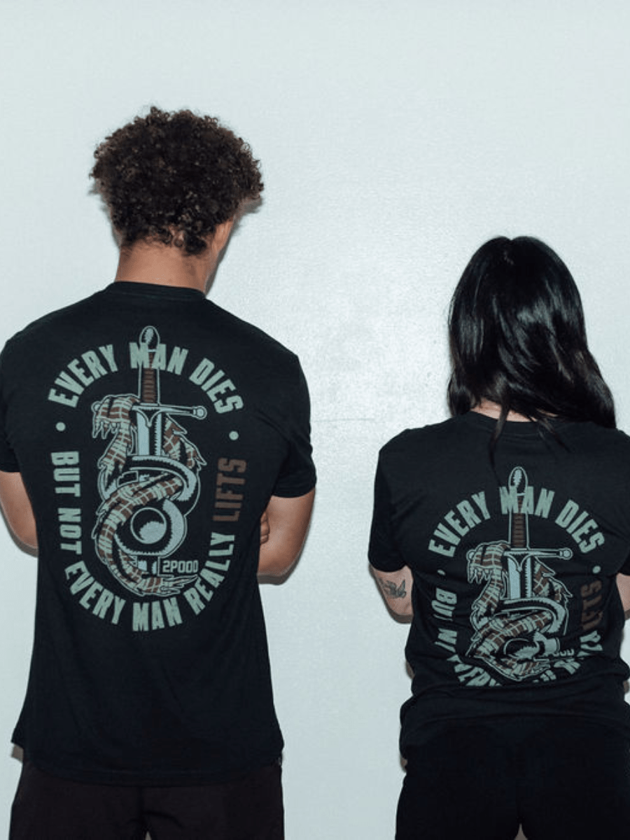 Every Man Dies T-shirt kaufen - 2POOD T-Shirts - Fitness Onlineshop