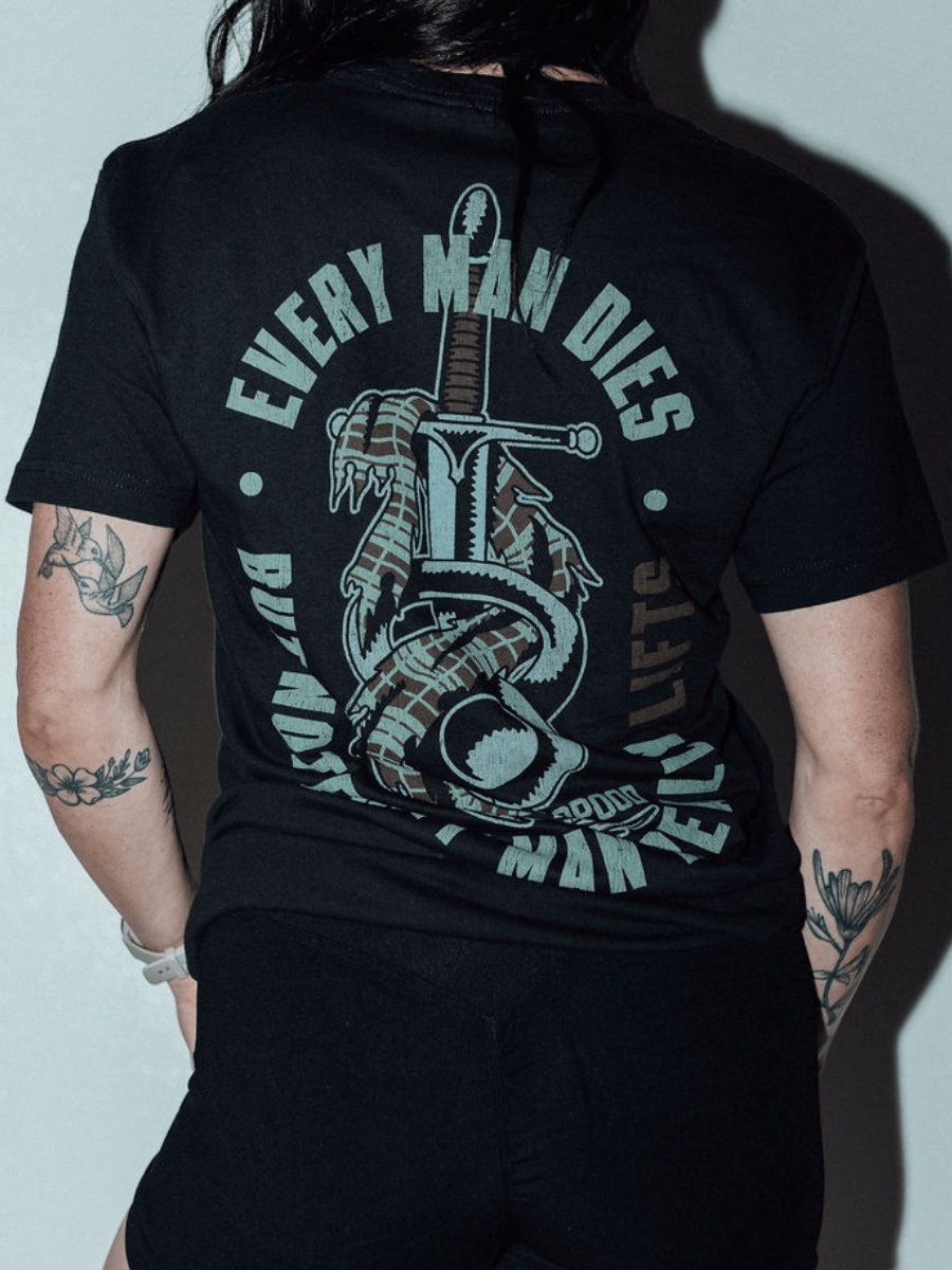 Every Man Dies T-shirt kaufen - 2POOD T-Shirts - Fitness Onlineshop