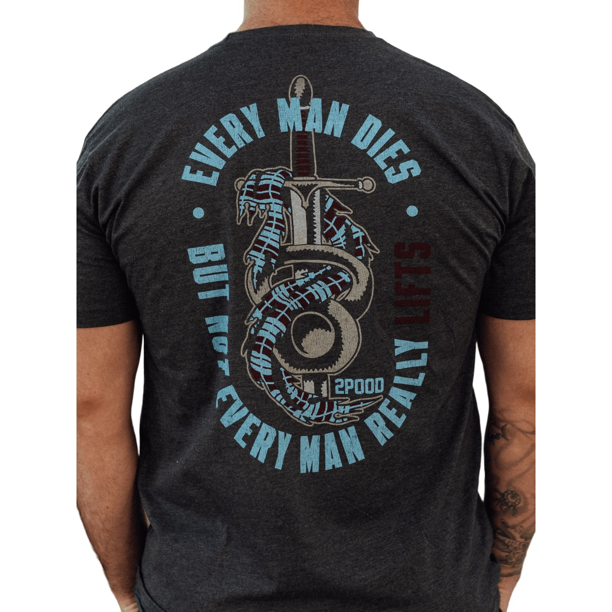 Every Man Dies T-shirt kaufen - 2POOD T-Shirts - Fitness Onlineshop