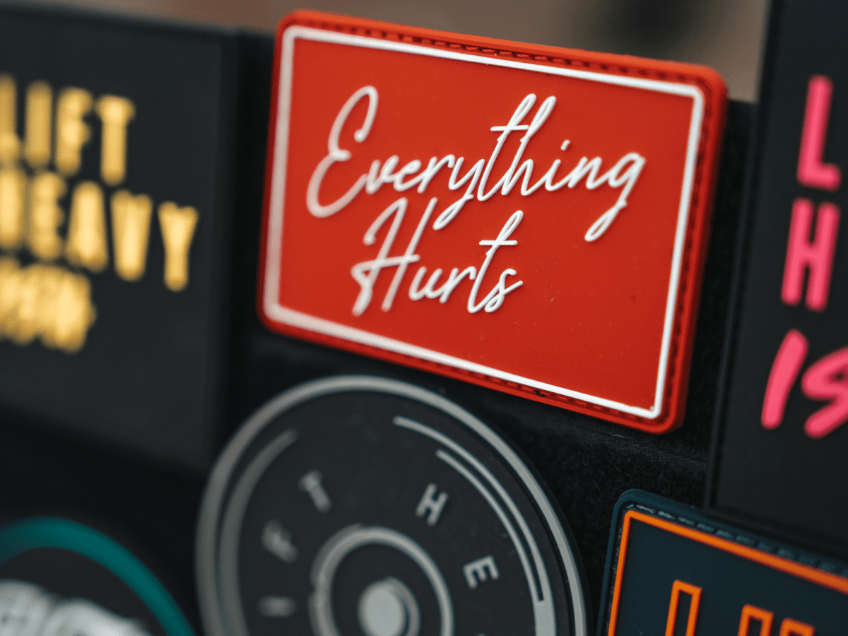 Everything Hurts Patch kaufen - 2POOD Patches - Fitness Onlineshop