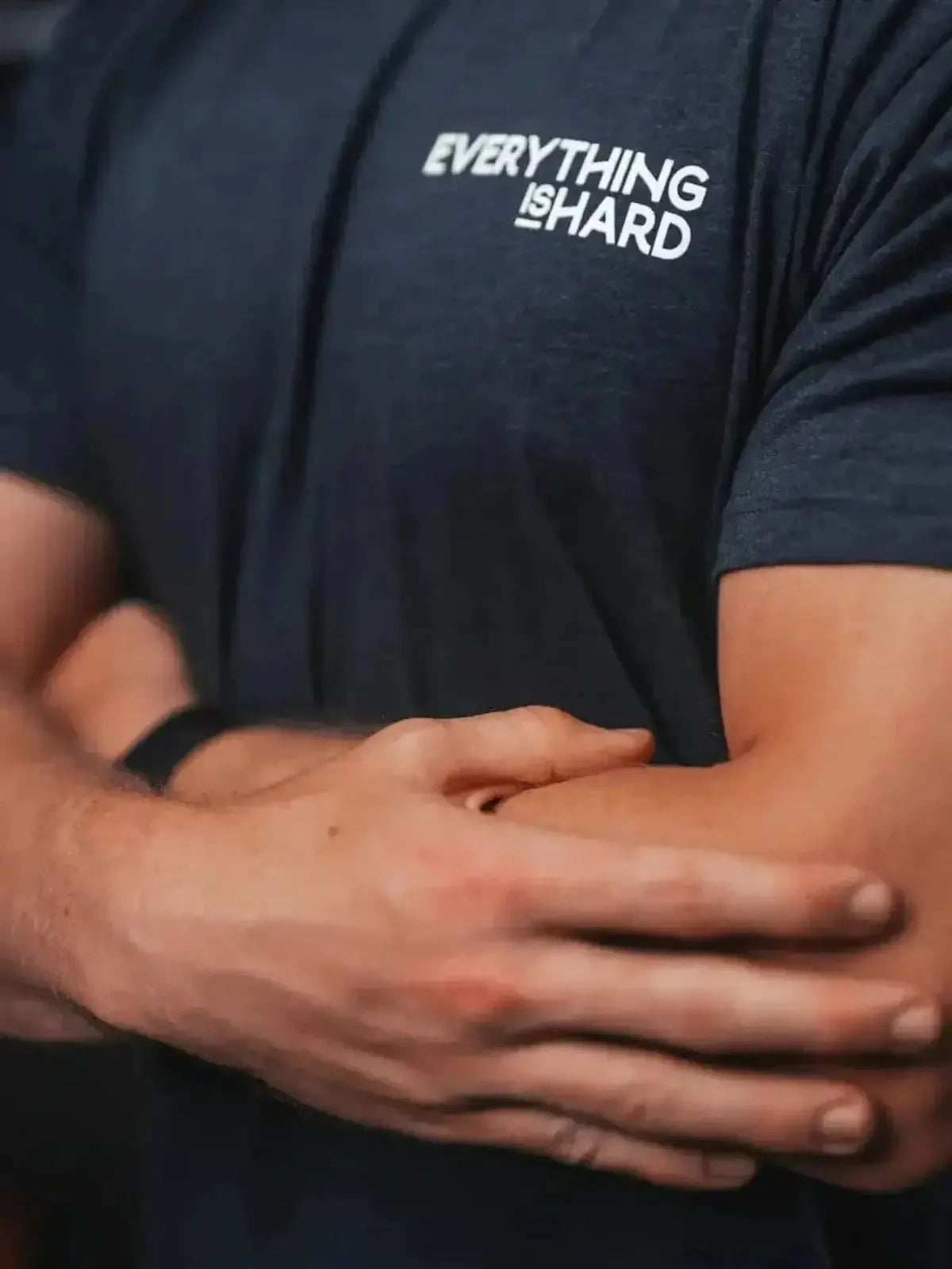 2POOD Everything Is Hard T-Shirt Schwarz kaufen bei haghpowered.com