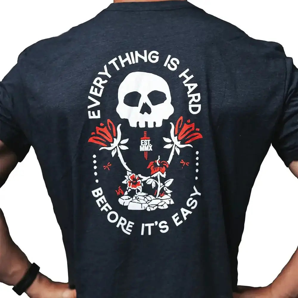 2POOD Everything Is Hard T-Shirt kaufen bei haghpowered.com