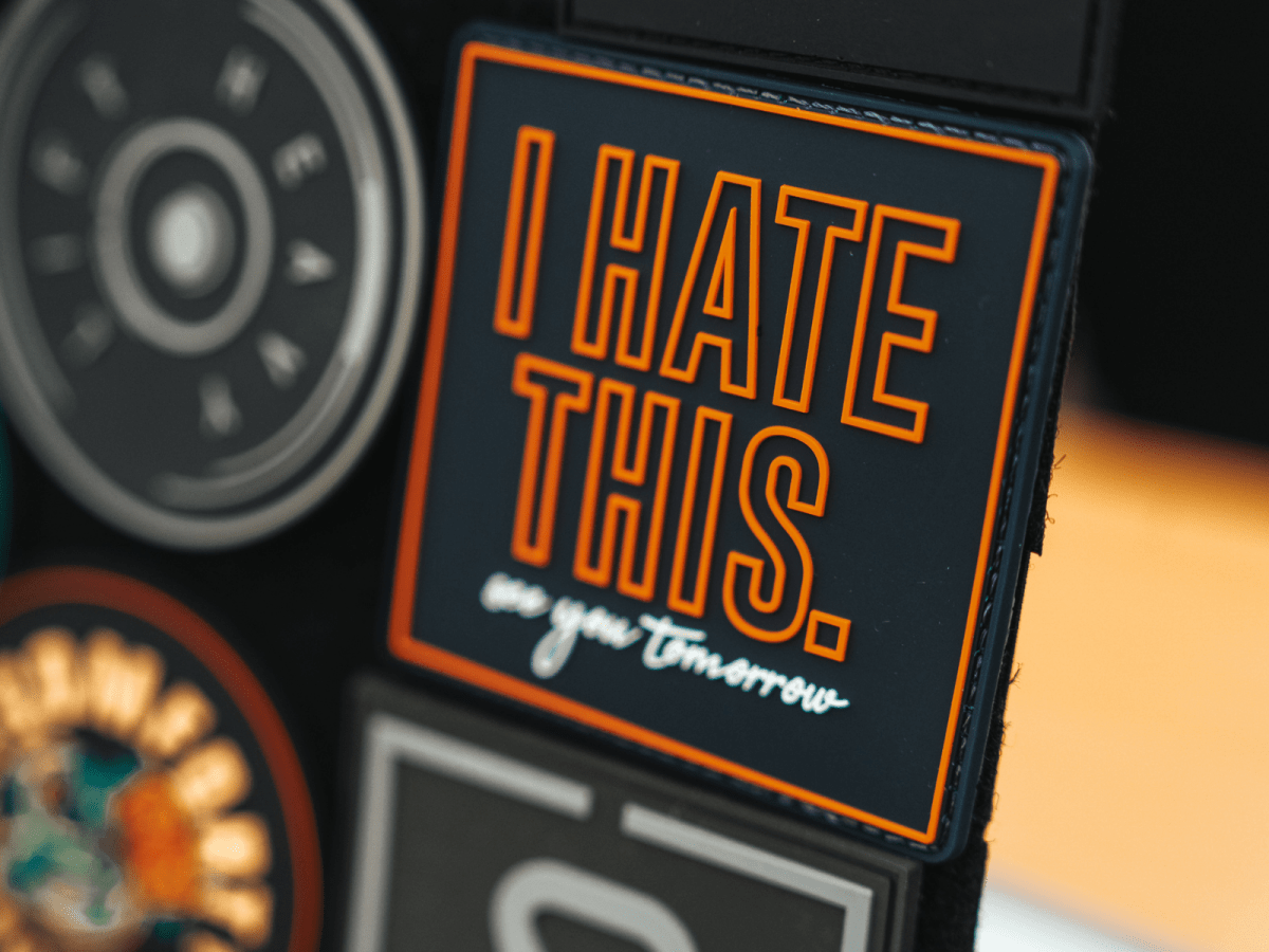 I Hate This Patch kaufen - 2POOD Patches - Fitness Onlineshop