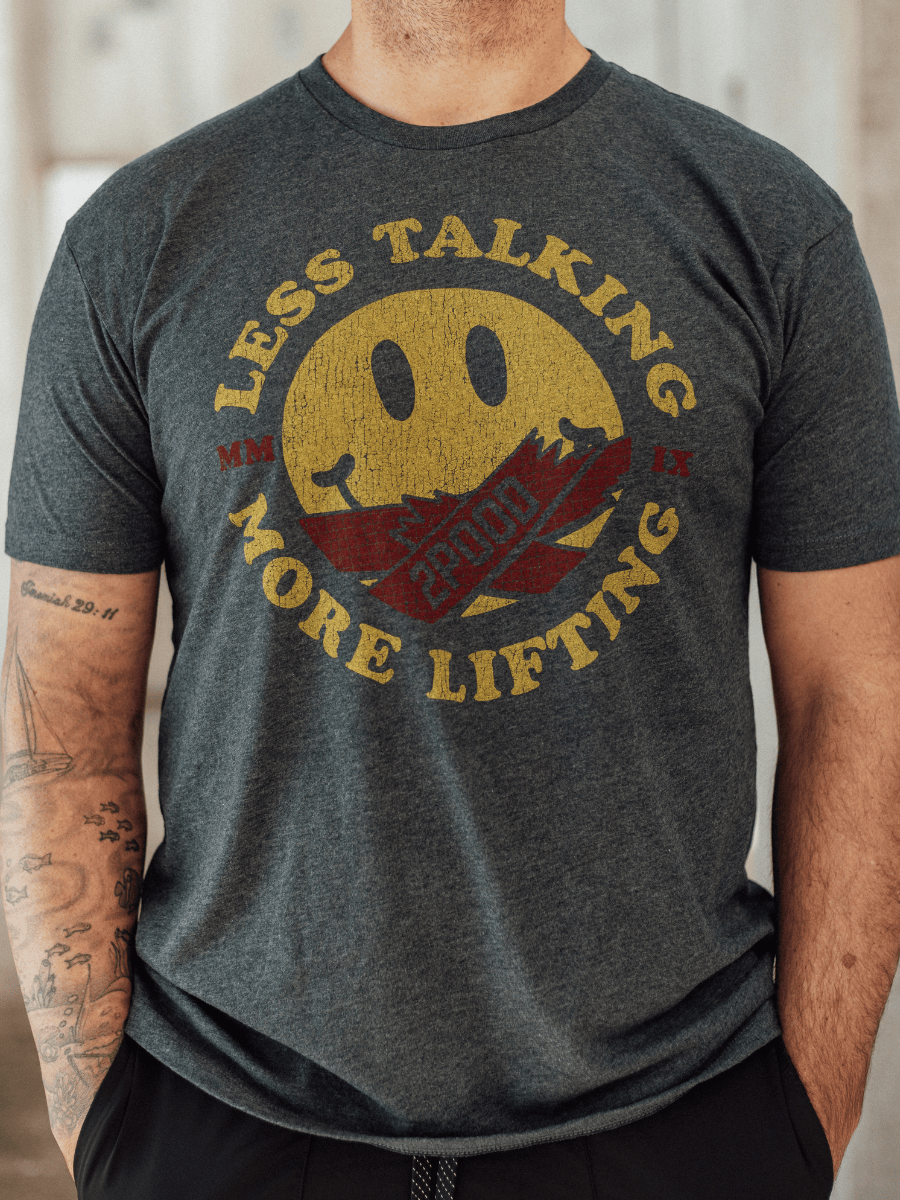 Less Talking T-Shirt kaufen - 2POOD T-Shirts - Fitness Onlineshop