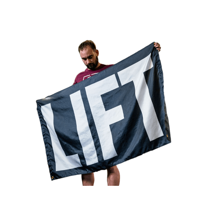 Lift Gym Flag kaufen - 2POOD Flags - Fitness Onlineshop