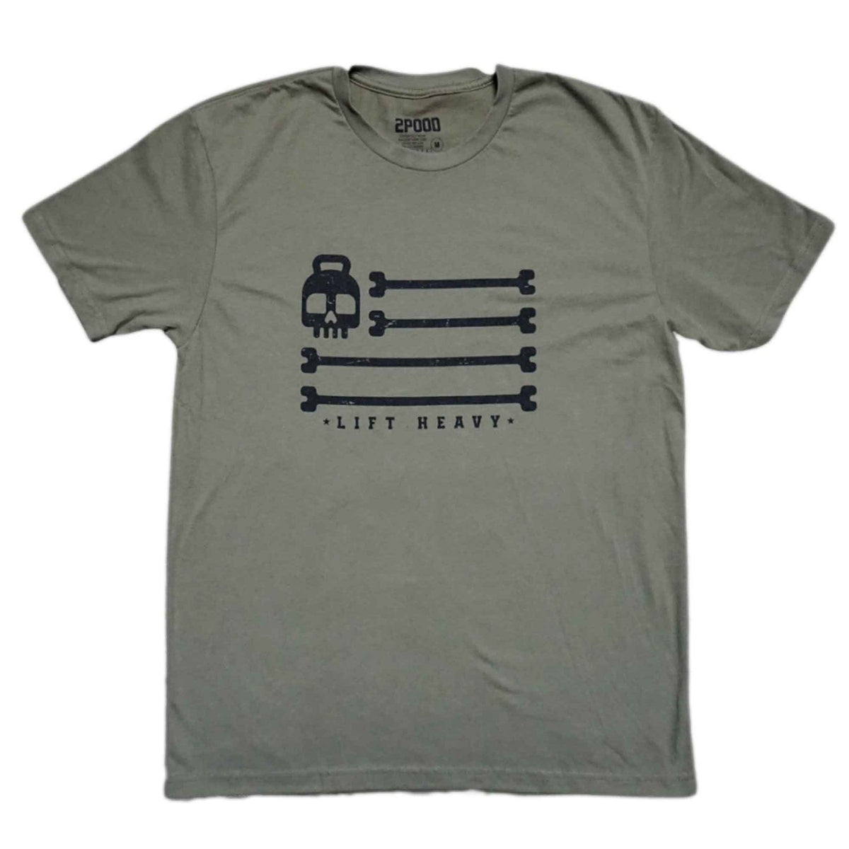 2POOD Lift Heavy Flag T-Shirt kaufen bei haghpowered.com