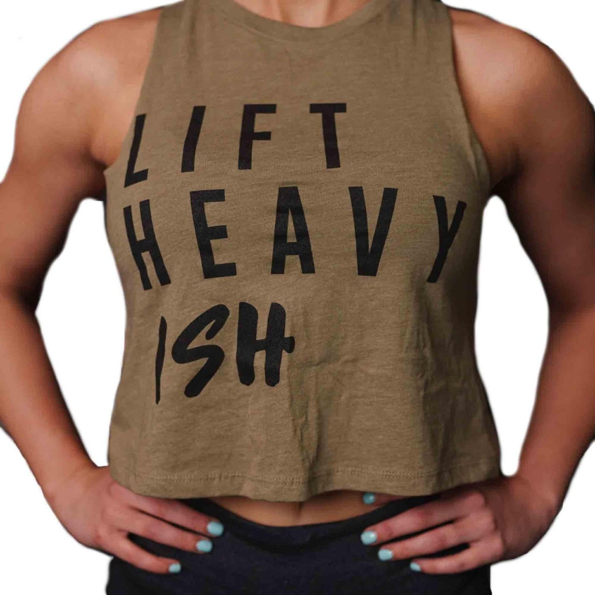 2POOD Lift Heavy Ish Tank Olivegrün kaufen bei haghpowered.com