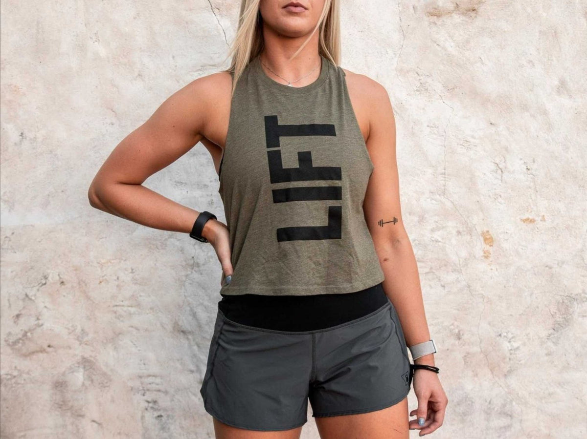 2POOD Lift Tank - Olivegrün kaufen bei haghpowered.com