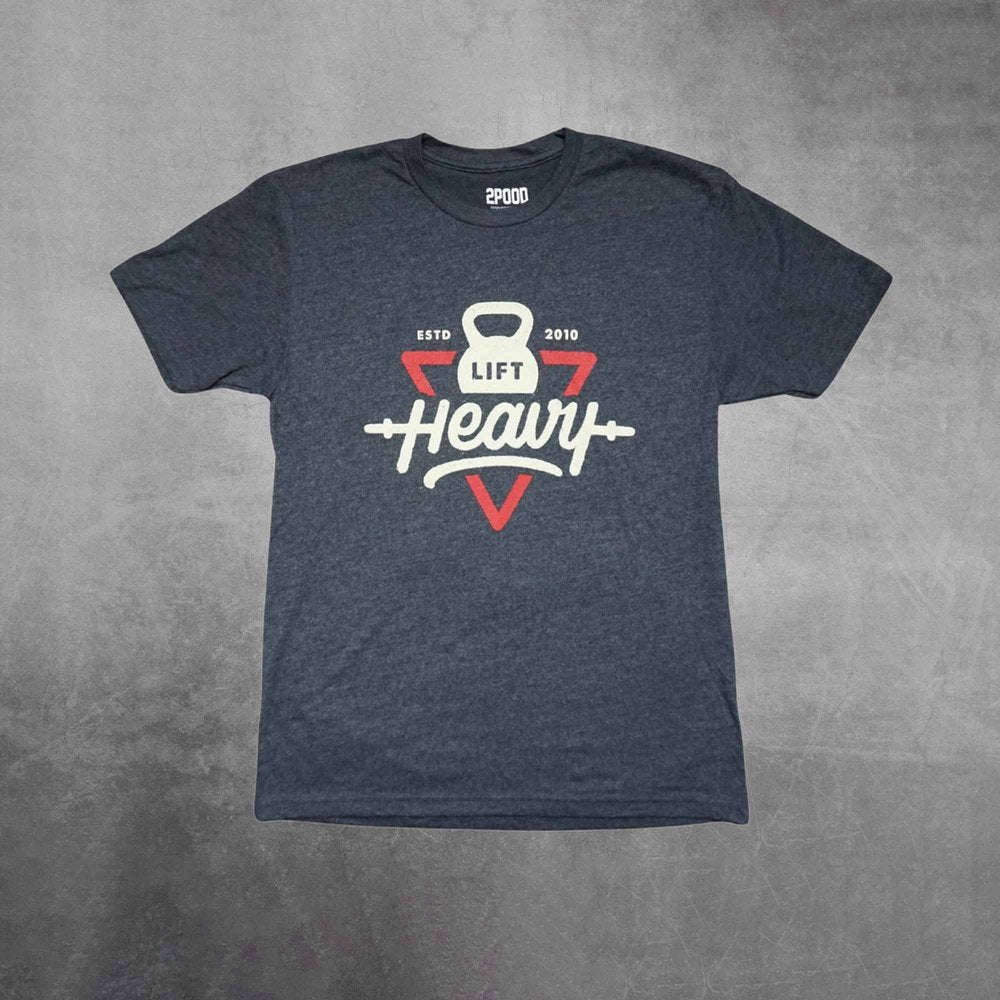 2POOD Retro Lift Heavy T-Shirt Grau kaufen bei haghpowered.com
