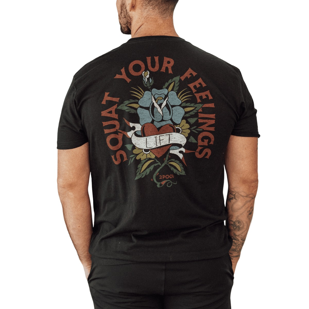Squat Your Feelings T-Shirt kaufen - 2POOD T-Shirts - Fitness Onlineshop