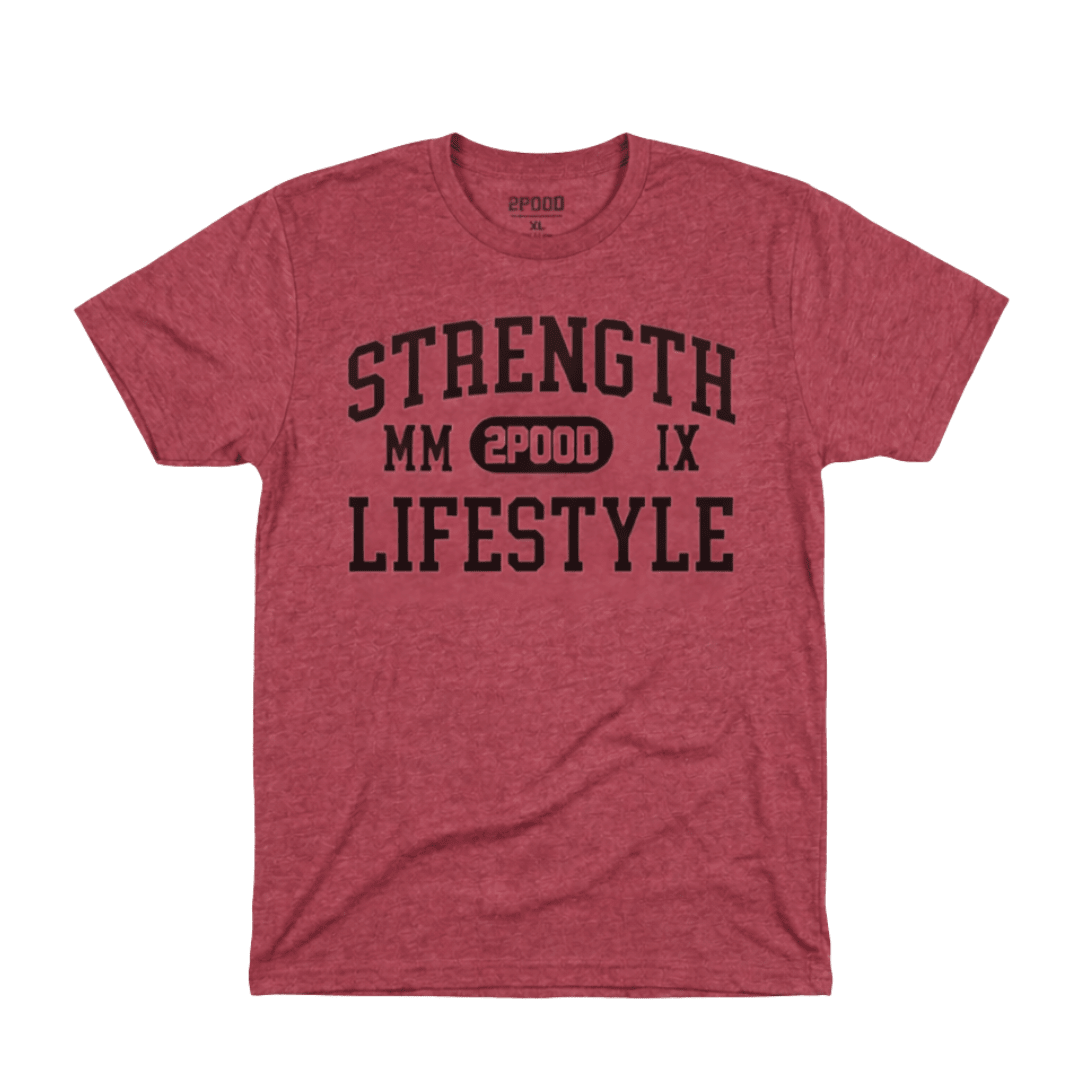 Varsity Strength Lifestyle T-Shirt kaufen - 2POOD T-Shirts - Fitness Onlineshop