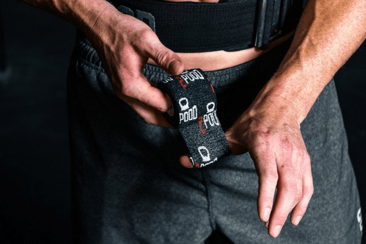 Weightlifting Tape 2POOD Black kaufen - 2POOD Weightlifting tape - Fitness Onlineshop