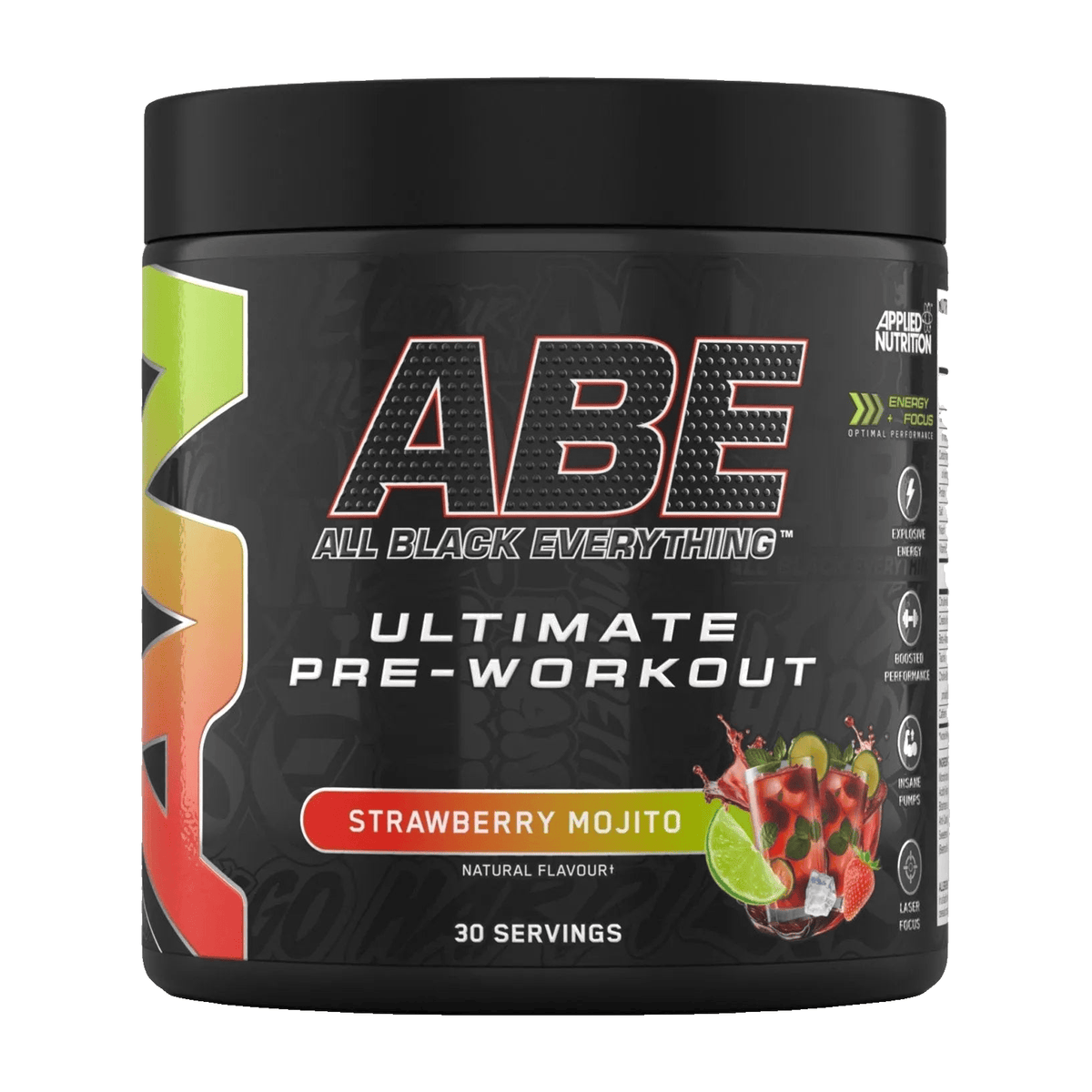 Applied Nutrition ABE (All Black Everything) (375 g) Strawberry Mojito kaufen - Applied Nutrition Pre-Workout - Fitness Onlineshop