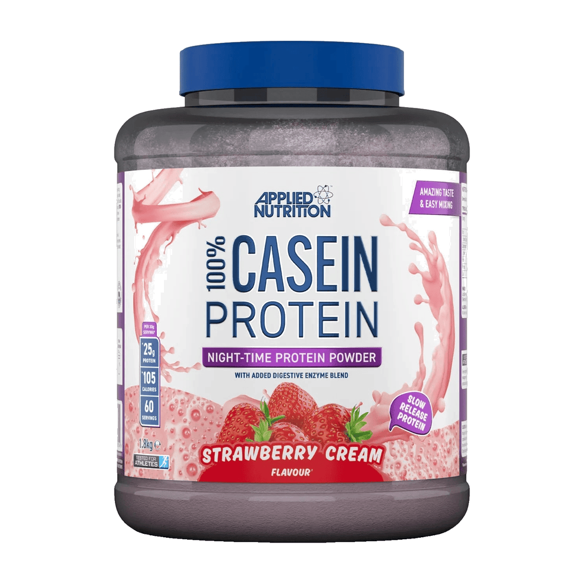 Applied Nutrition Casein 1.8 kg / Strawberry Cream kaufen - Applied Nutrition Casein Proteinpulver - Fitness Onlineshop