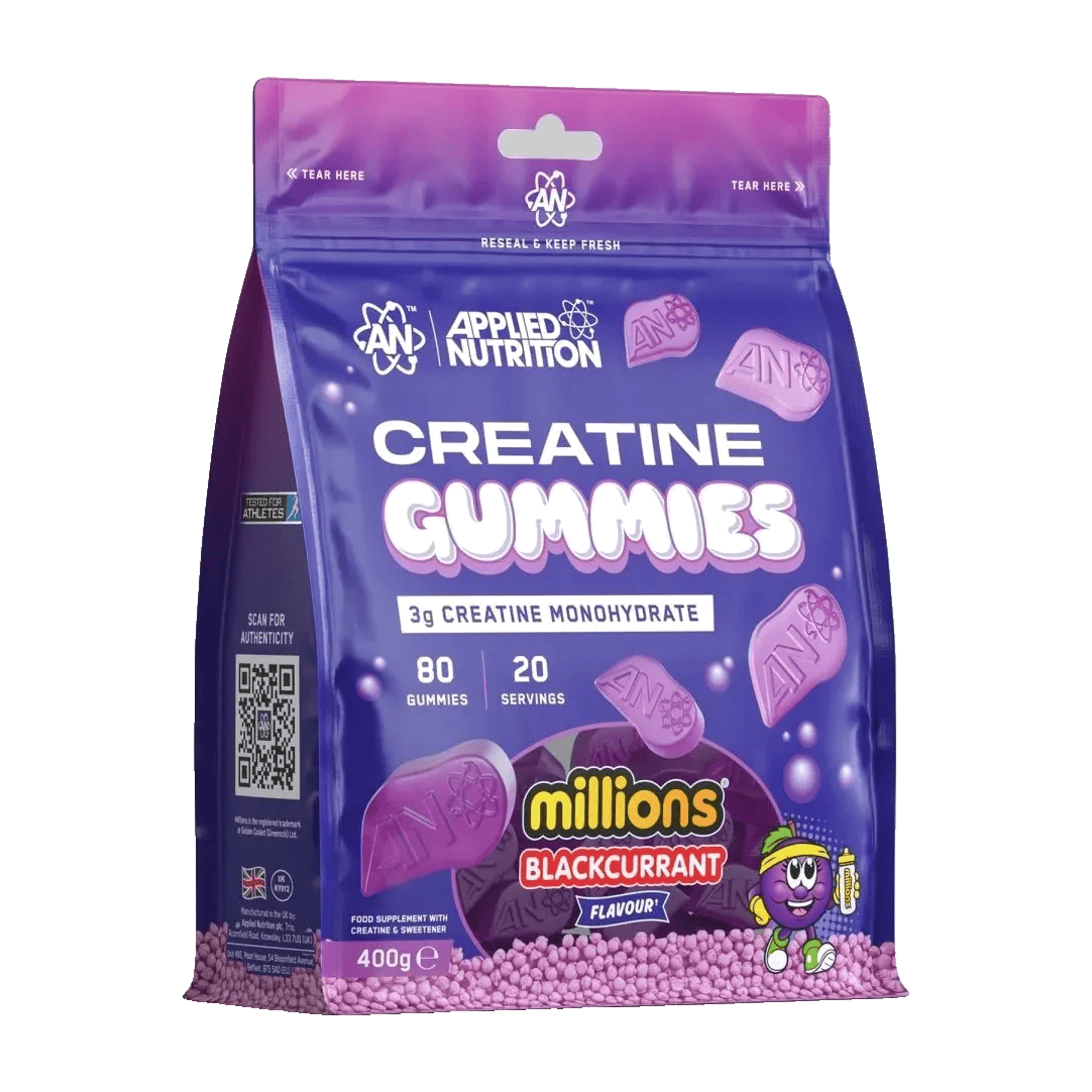 Applied Nutrition Creatine Gummies (80 Gummies) Million Blackcurrant kaufen - Applied Nutrition Kreatin - Fitness Onlineshop