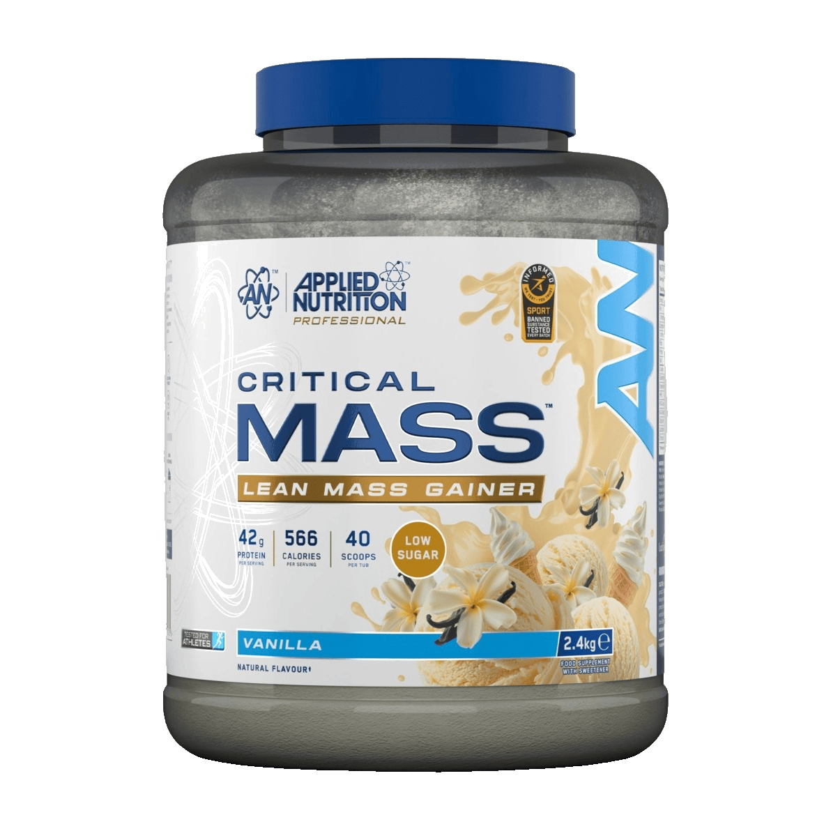Applied Nutrition Critical Mass Professional (2.4 kg) Vanilla kaufen - Applied Nutrition Weightgainer - Fitness Onlineshop