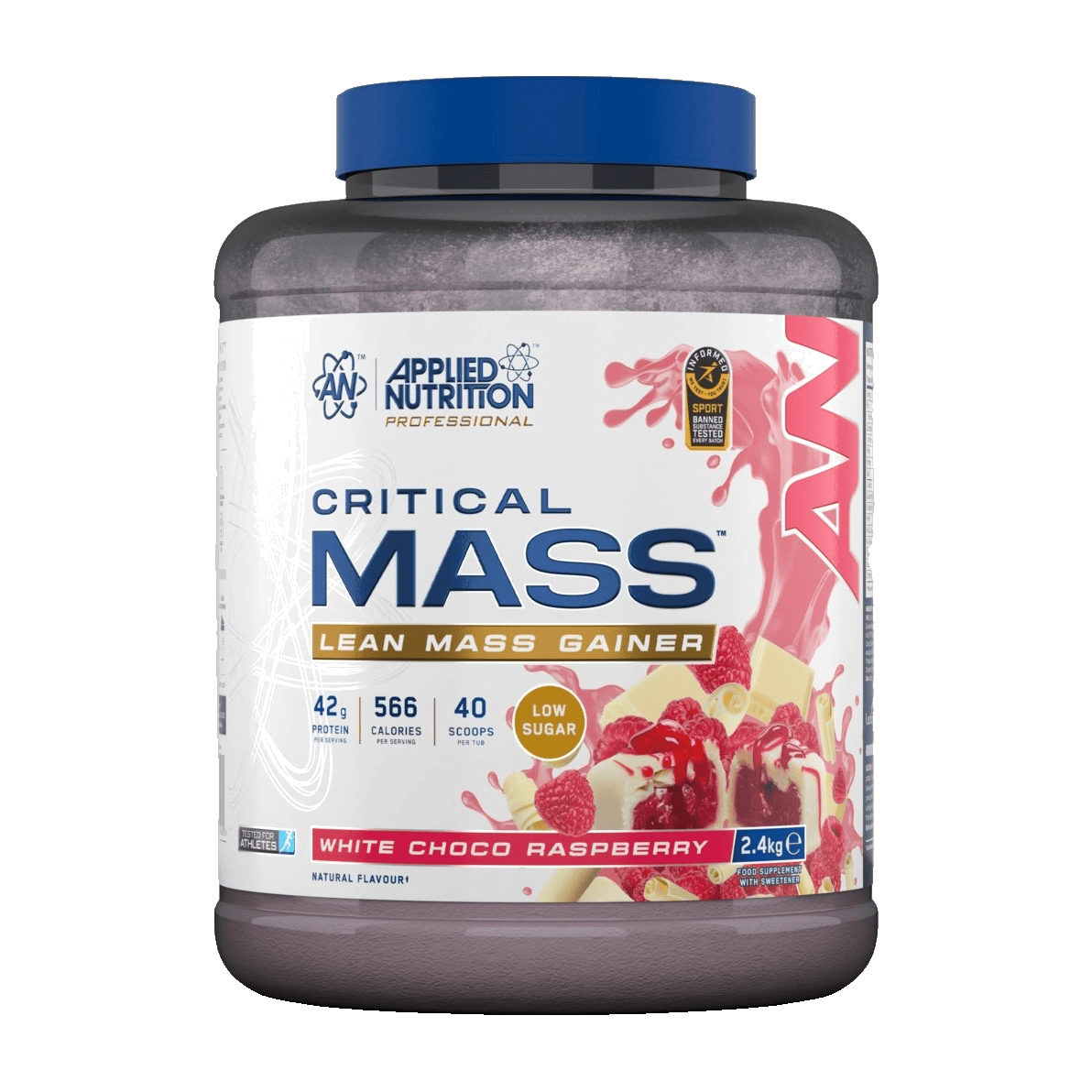 Applied Nutrition Critical Mass Professional (2.4 kg) White Chocolate Raspberry kaufen - Applied Nutrition Weightgainer - Fitness Onlineshop