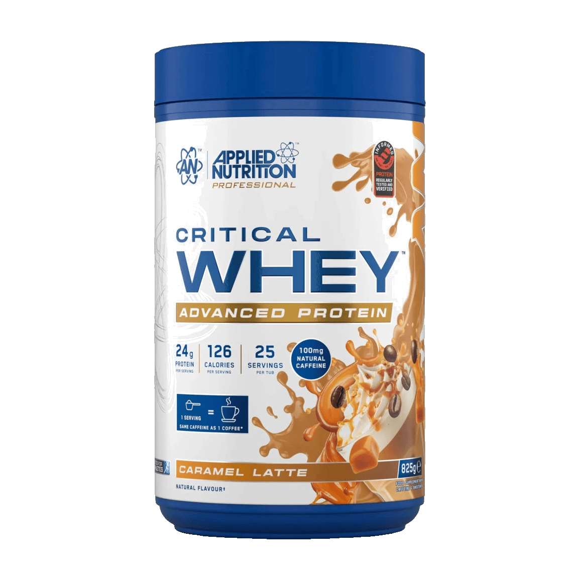 Applied Nutrition Critical Whey (825 g) Caramel Latte kaufen - Applied Nutrition Whey Proteinpulver - Fitness Onlineshop