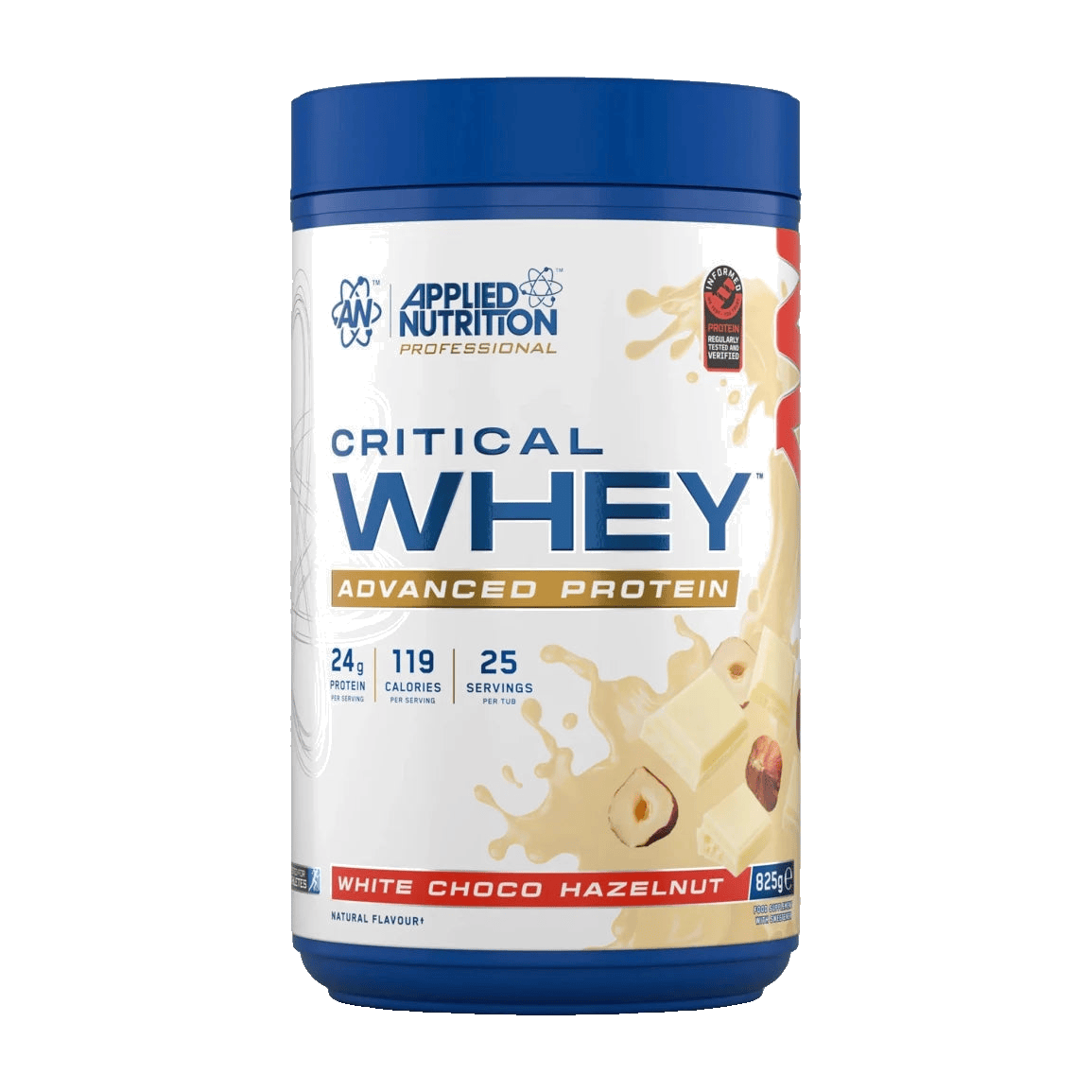 Applied Nutrition Critical Whey (825 g) White Choc Hazelnut kaufen - Applied Nutrition Whey Proteinpulver - Fitness Onlineshop