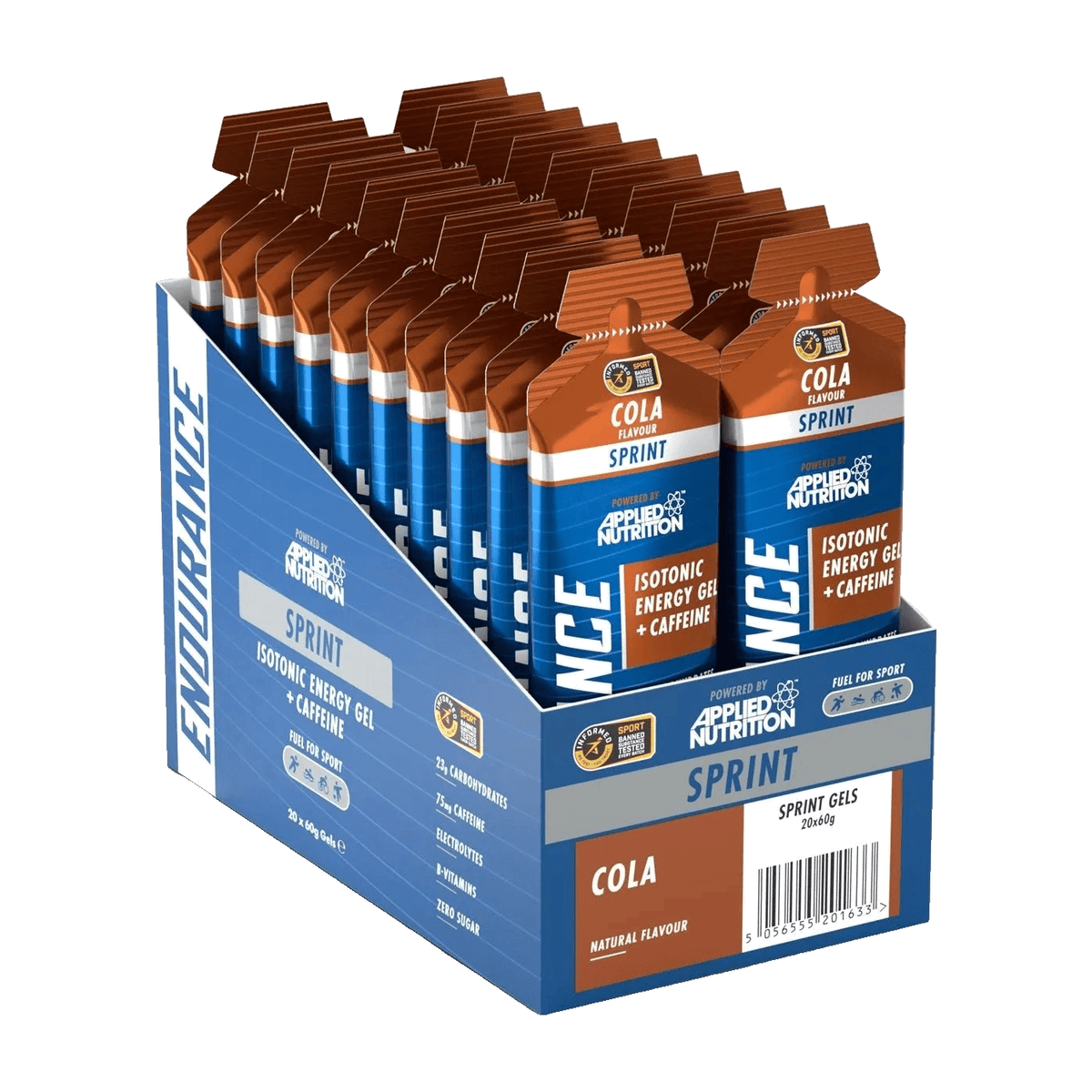 Applied Nutrition Endurance Velocity Sprint Gel 20 x 60 g / Cola kaufen - Applied Nutrition Energy Gels - Fitness Onlineshop