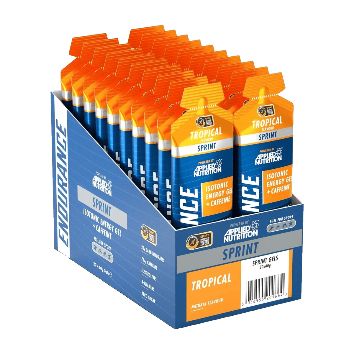 Applied Nutrition Endurance Velocity Sprint Gel 20 x 60 g / Tropical kaufen - Applied Nutrition Energy Gels - Fitness Onlineshop