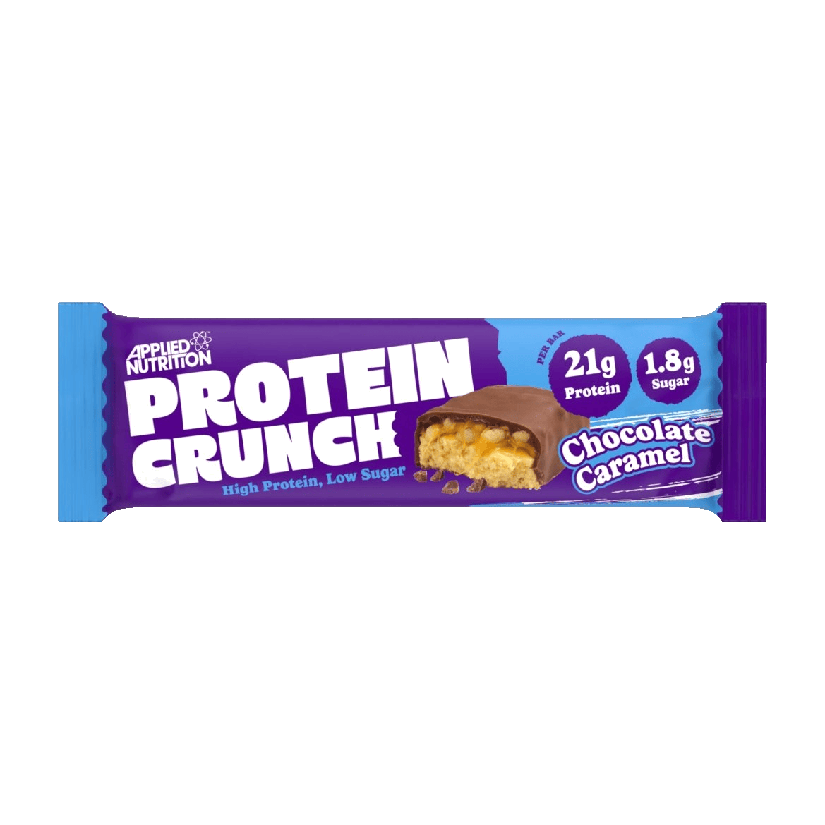 Applied Nutrition Protein Crunch Bar 62 g / Milk Chocolate Caramel kaufen - Applied Nutrition Proteinriegel - Fitness Onlineshop