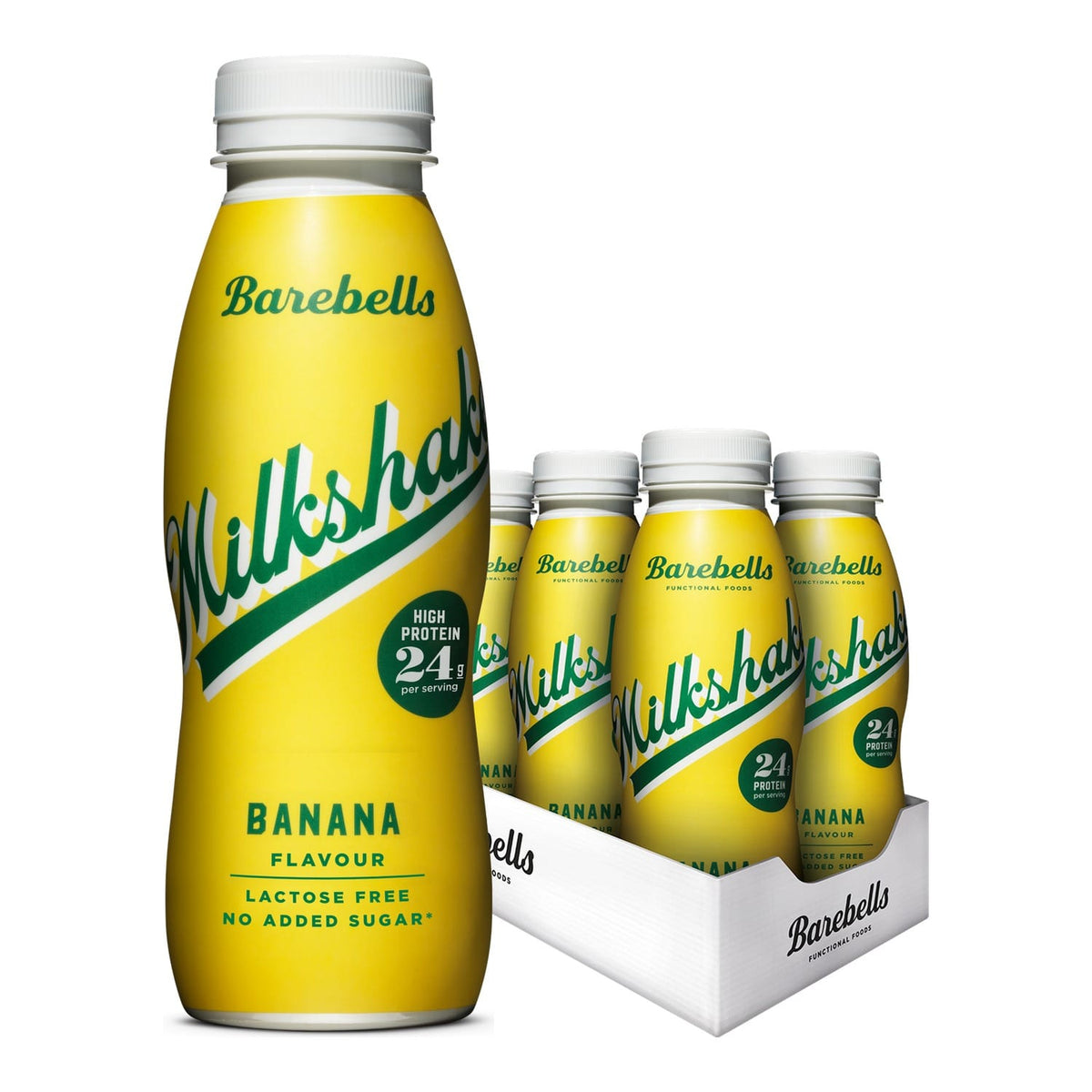 Barebells Milkshake Banana / 8 x 330 ml kaufen - Barebells Fertige Proteinshakes - Fitness Onlineshop