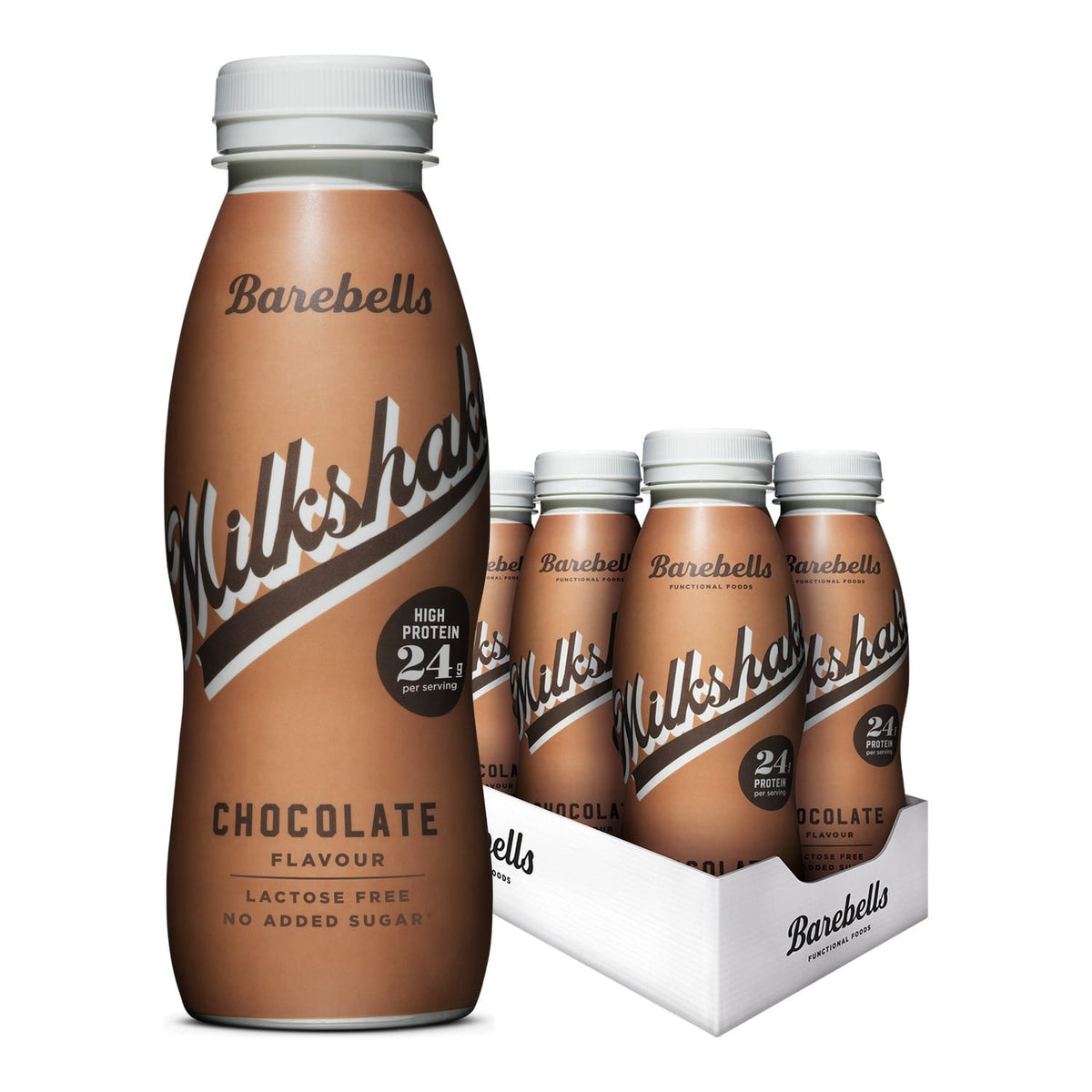 Barebells Milkshake Chocolate / 8 x 330 ml kaufen - Barebells Fertige Proteinshakes - Fitness Onlineshop