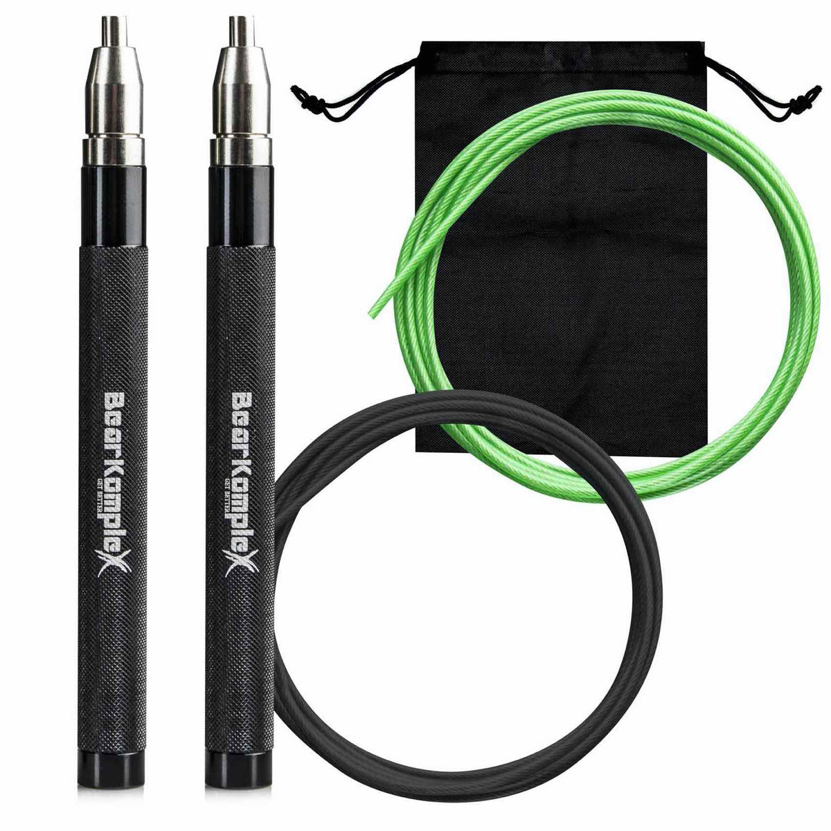 Bear KompleX Hummer Speed Jump Rope (Springseil) Schwarz kaufen bei haghpowered.com