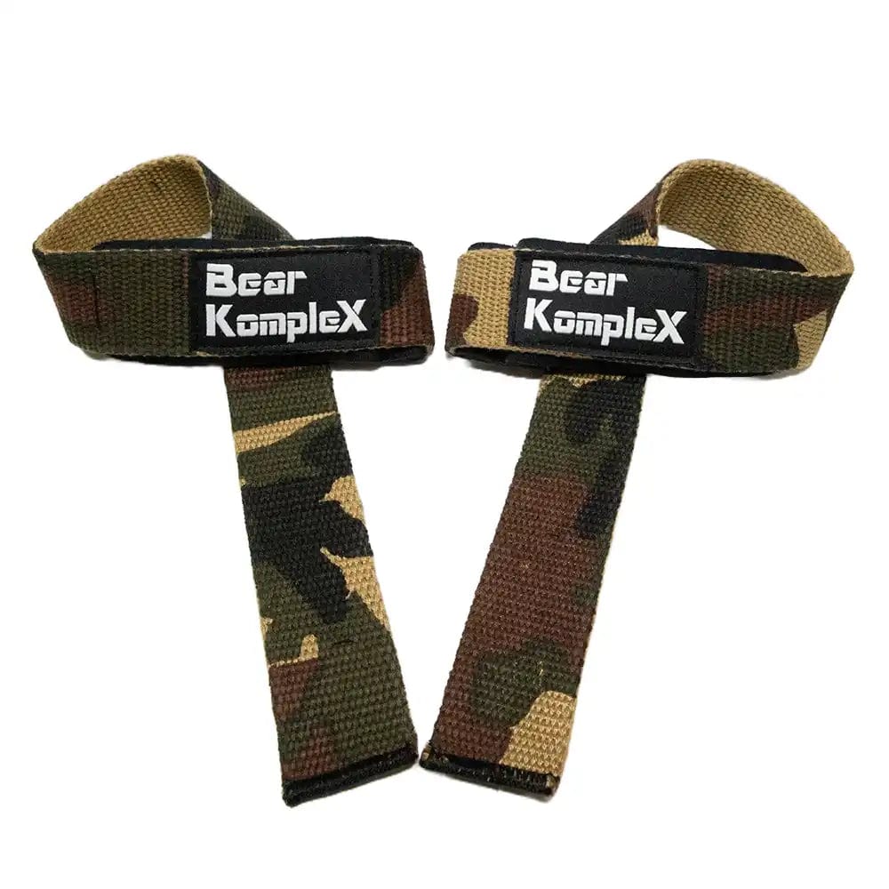 Bear KompleX Lifting Straps (Zughilfen) Camo kaufen bei haghpowered.com