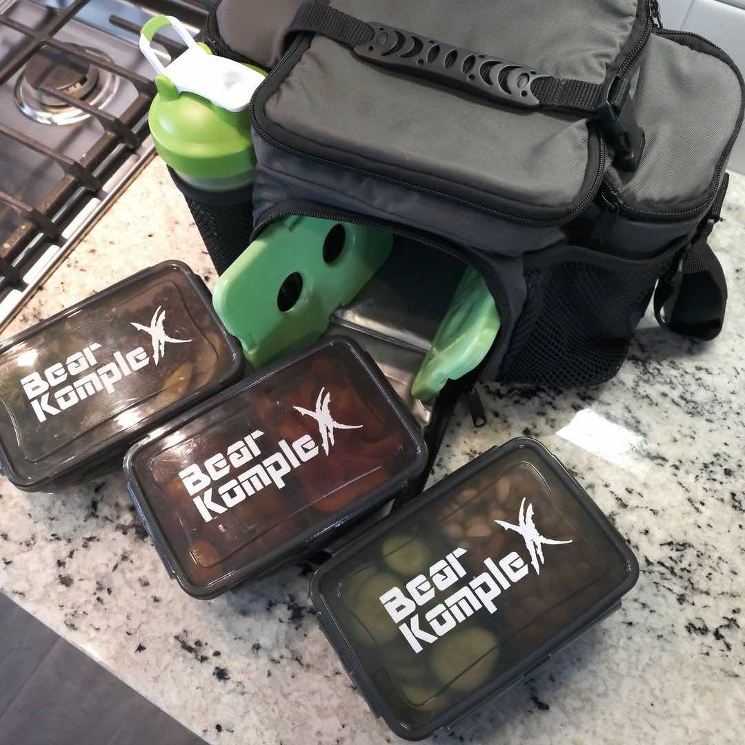 Bear KompleX Meal Prep Tasche mit Frischhalteboxen kaufen bei haghpowered.com