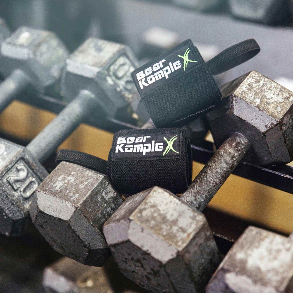 Bear KompleX Wrist Wraps (Handgelenkbandagen) Schwarz kaufen bei haghpowered.com