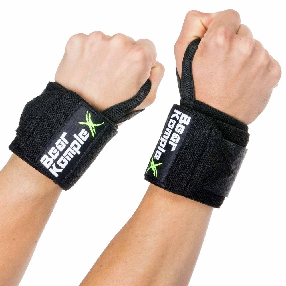 Bear KompleX Wrist Wraps (Handgelenkbandagen) Schwarz kaufen bei haghpowered.com