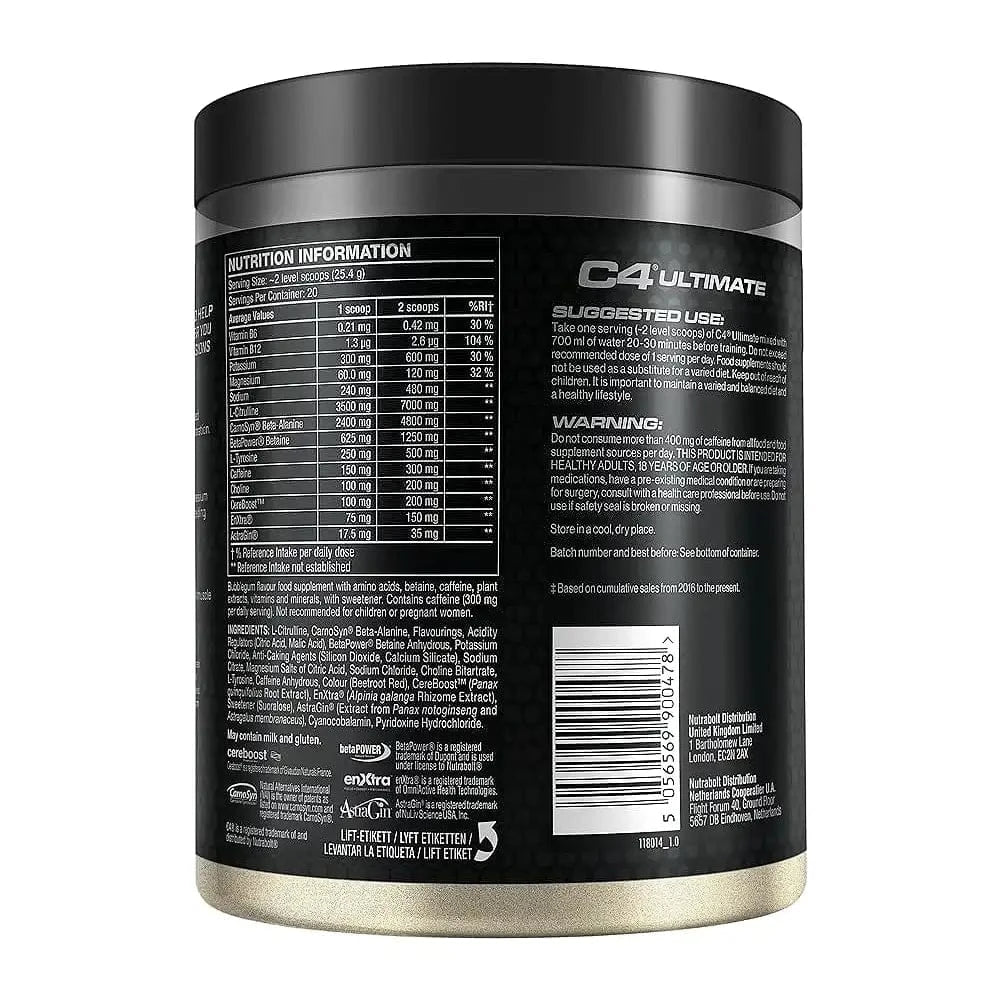 Cellucor C4 Ultimate kaufen - Cellucor Pre-Workout - Fitness Onlineshop