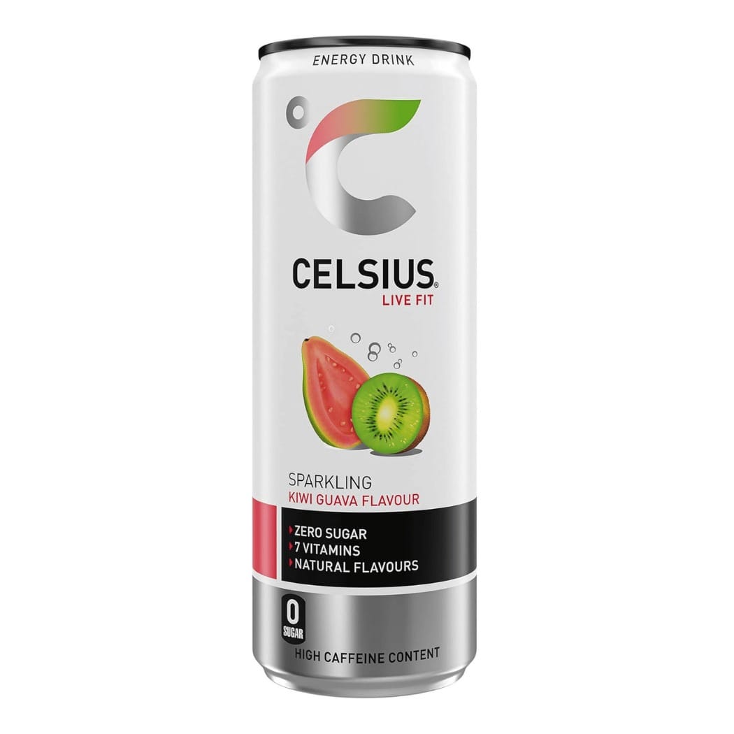 Celsius Energy Drink 355 ml / Kiwi Guava kaufen - Celsius Energiedrinks - Fitness Onlineshop
