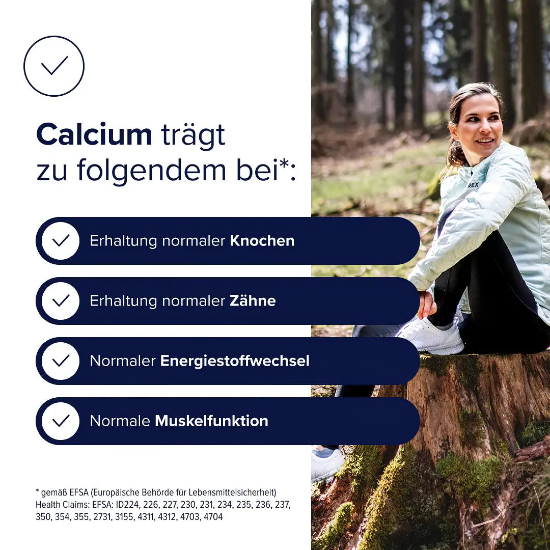 Calcium Kapseln kaufen - edubily Calcium - Fitness Onlineshop