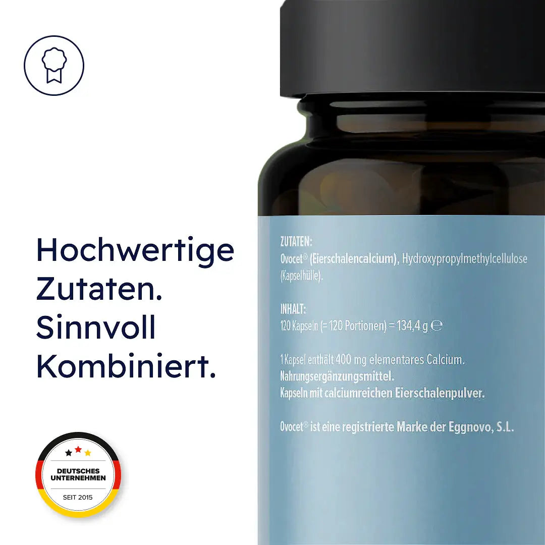 Calcium Kapseln kaufen - edubily Calcium - Fitness Onlineshop