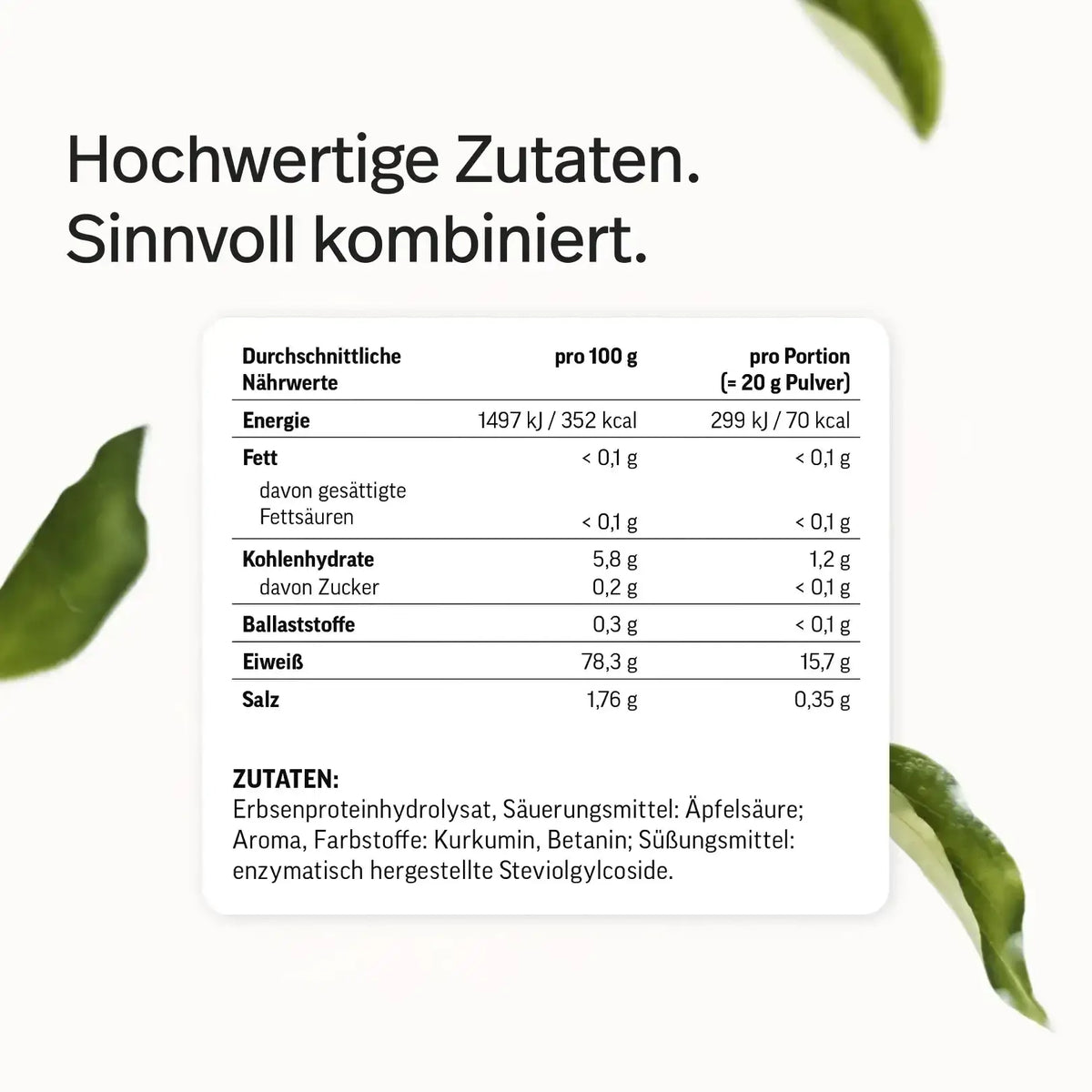 Clear Vegan Mango Maracuja kaufen - edubily Vegane Proteinpulver - Fitness Onlineshop
