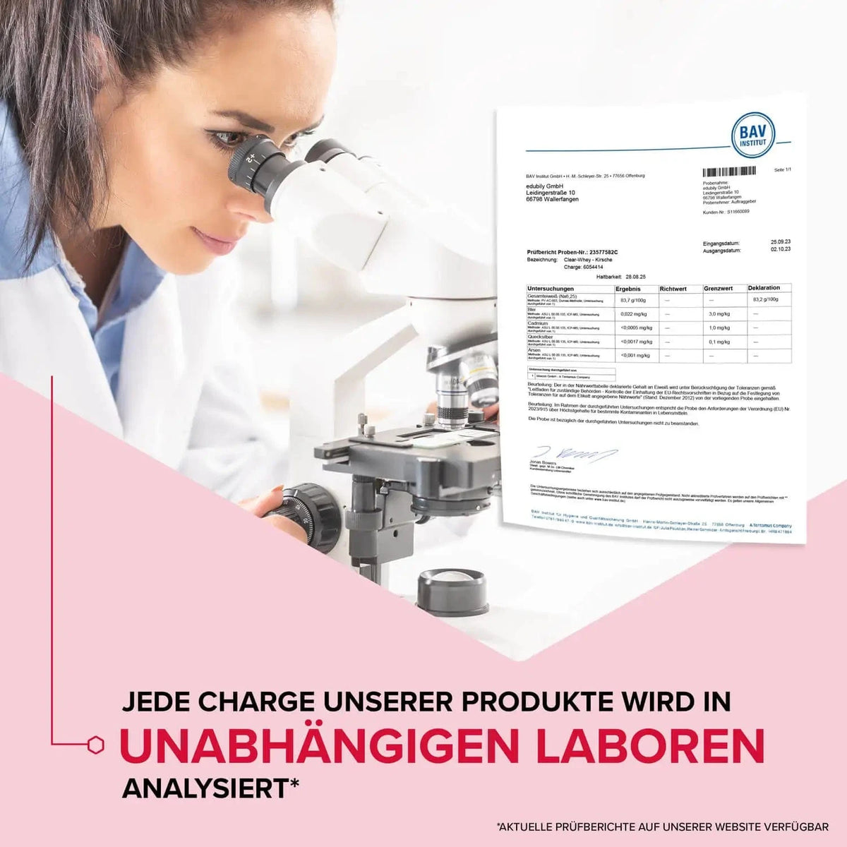 Clear Whey kaufen - edubily Whey Proteinpulver - Fitness Onlineshop