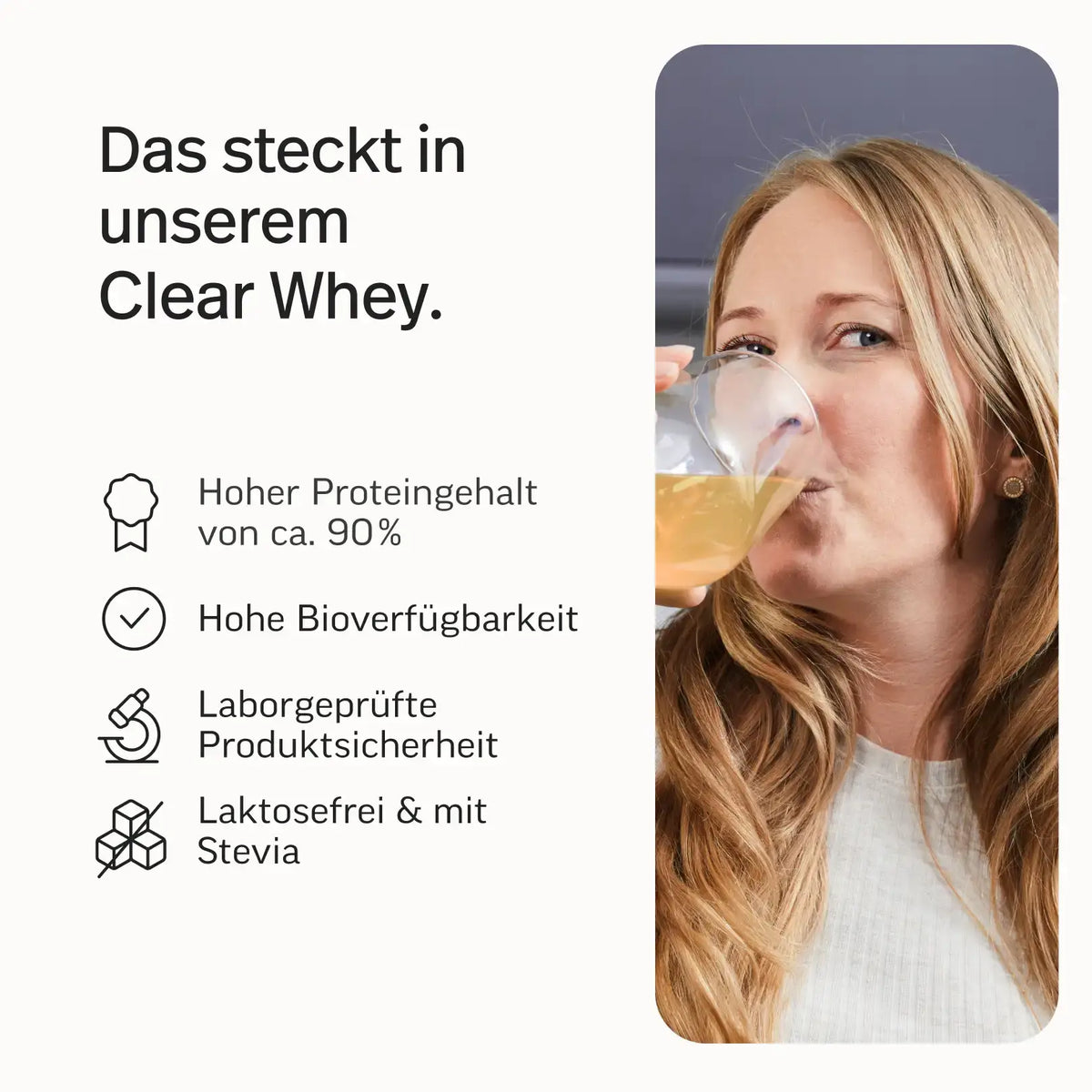 Clear Whey kaufen - edubily Whey Proteinpulver - Fitness Onlineshop
